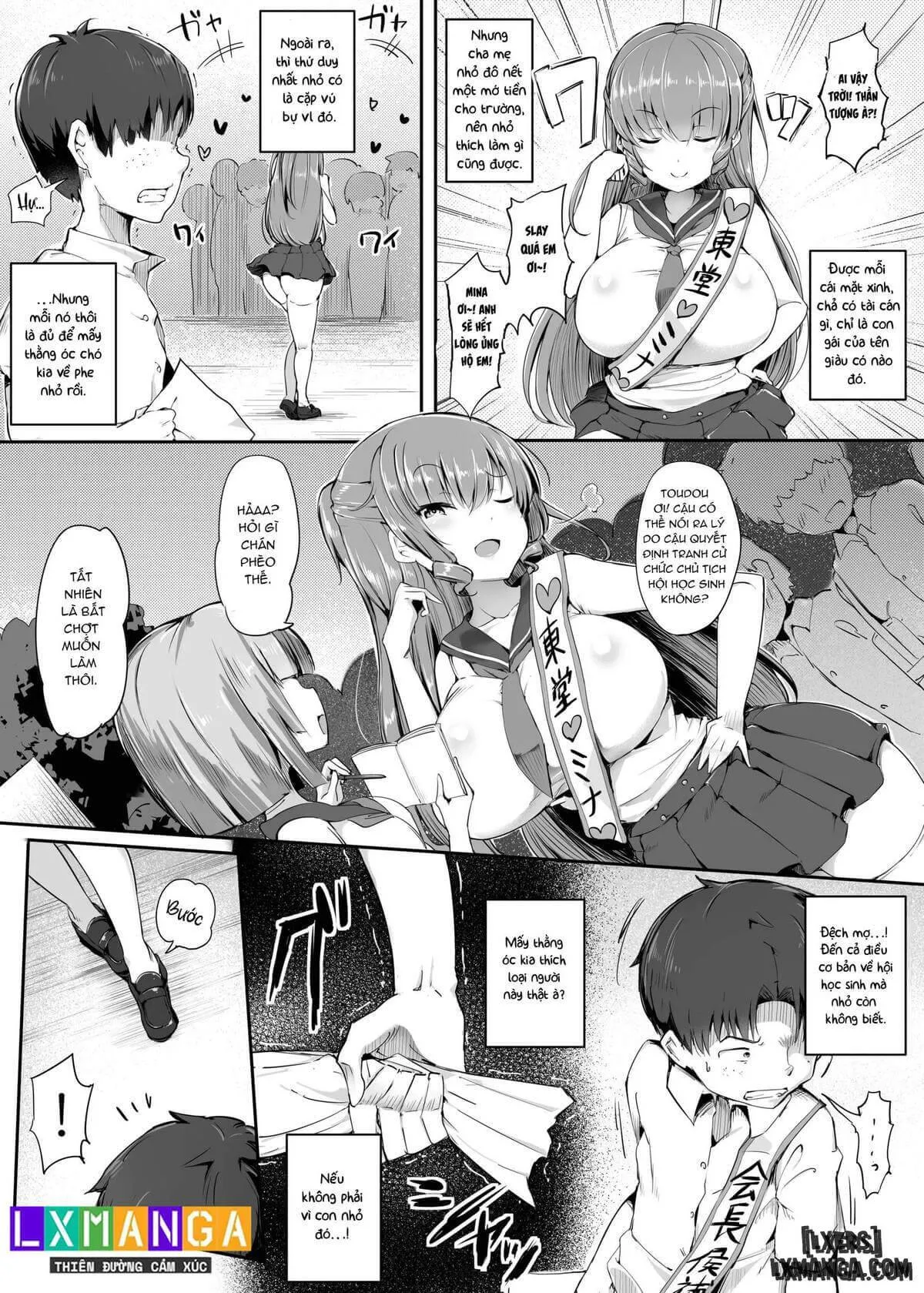 HentaiVN.net - Ảnh 4 - Đeo mặt nạ để sống - Oneshot