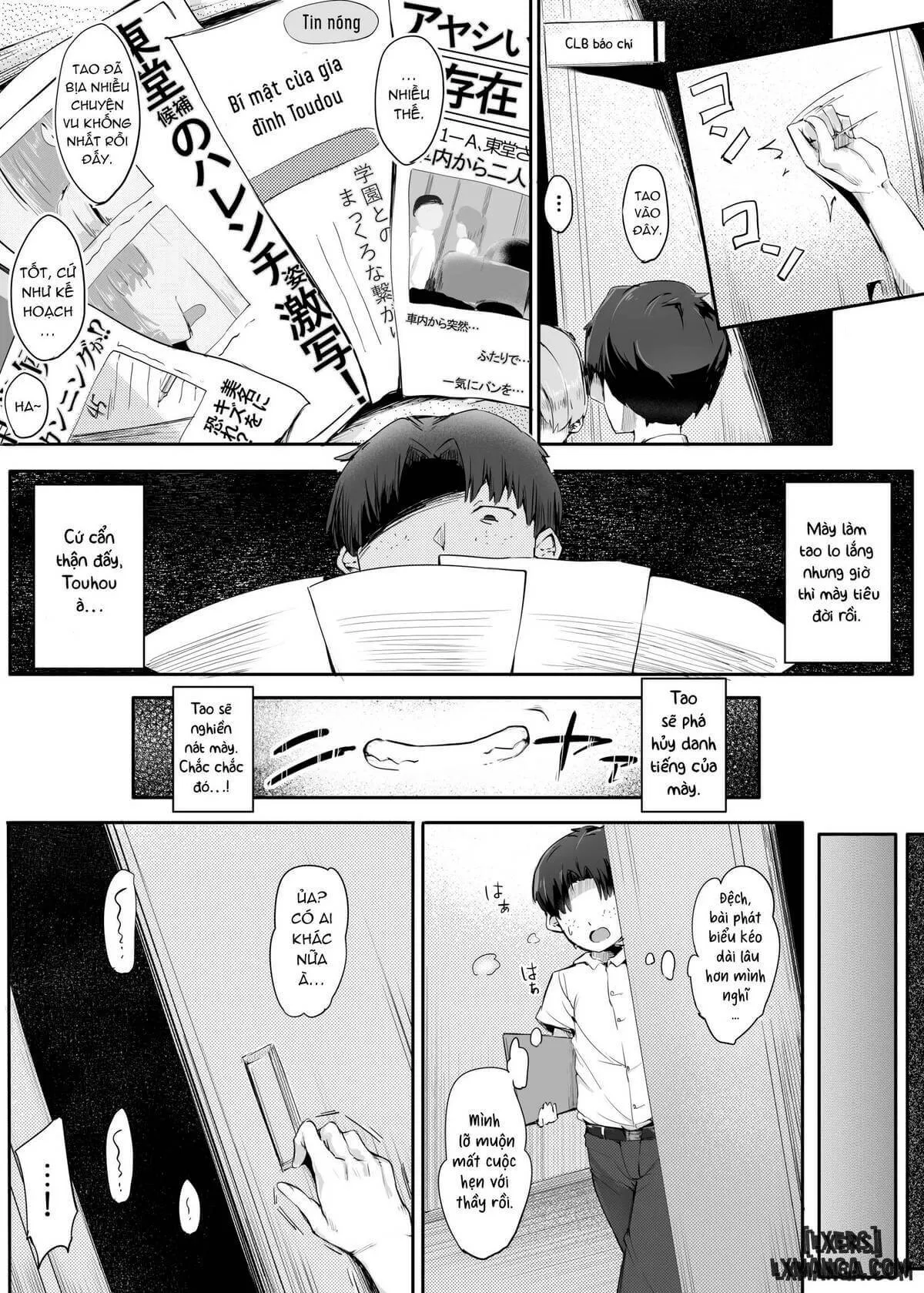 HentaiVN.net - Ảnh 6 - Đeo mặt nạ để sống - Oneshot