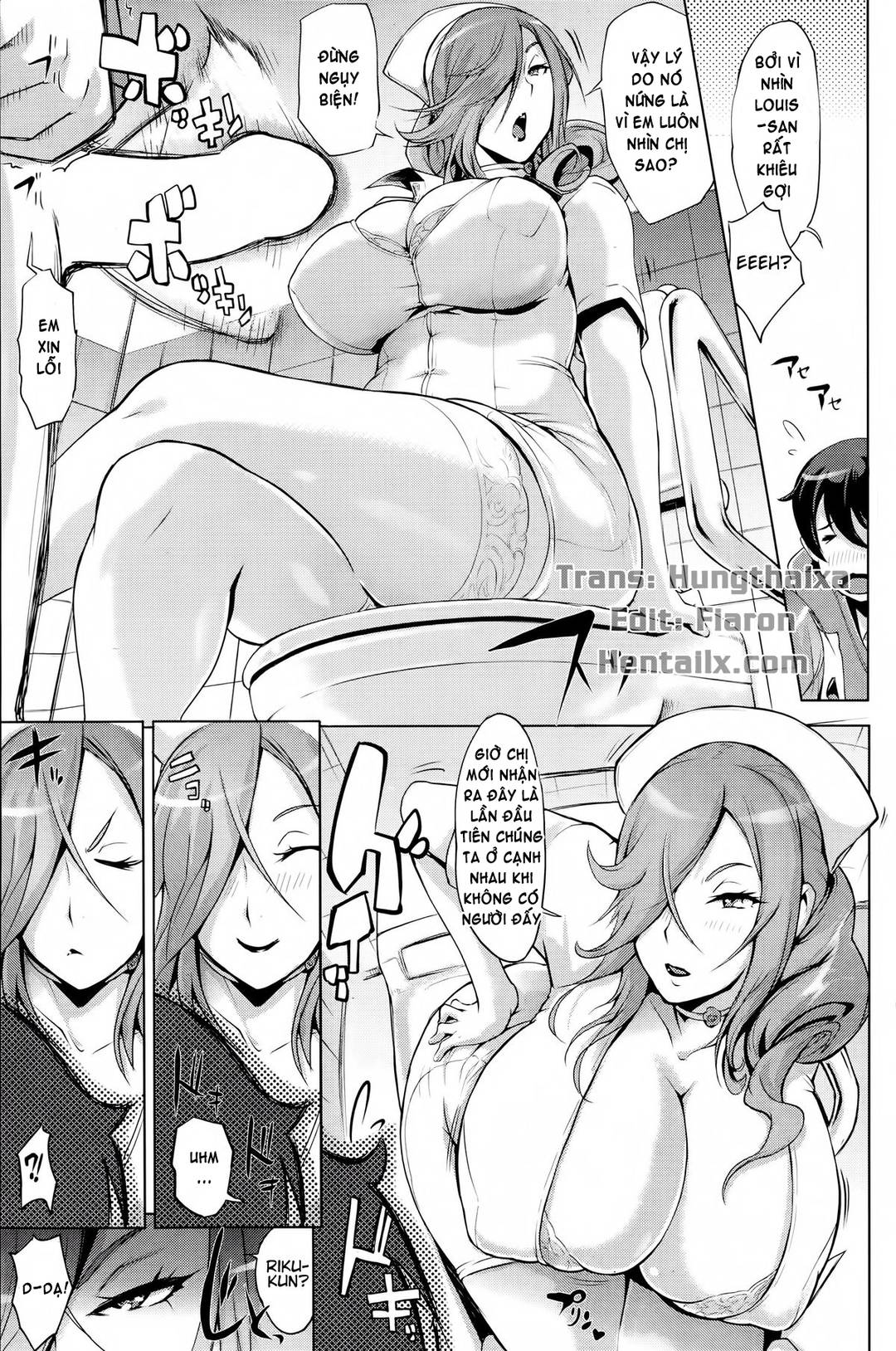 HentaiVN.net - Ảnh 7 - Nurse, Graduation and Pants [Nurse to Sotsugyou to Pants] - Oneshot