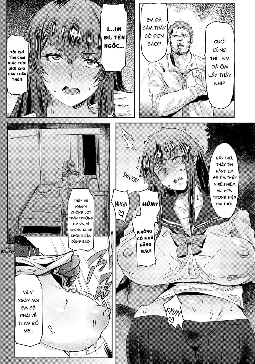 HentaiVN.net - Ảnh 6 - Muchimuchi JK Kayoi Tsuma [Voluptuous Schoolgirl Commuting Wife] - Oneshot