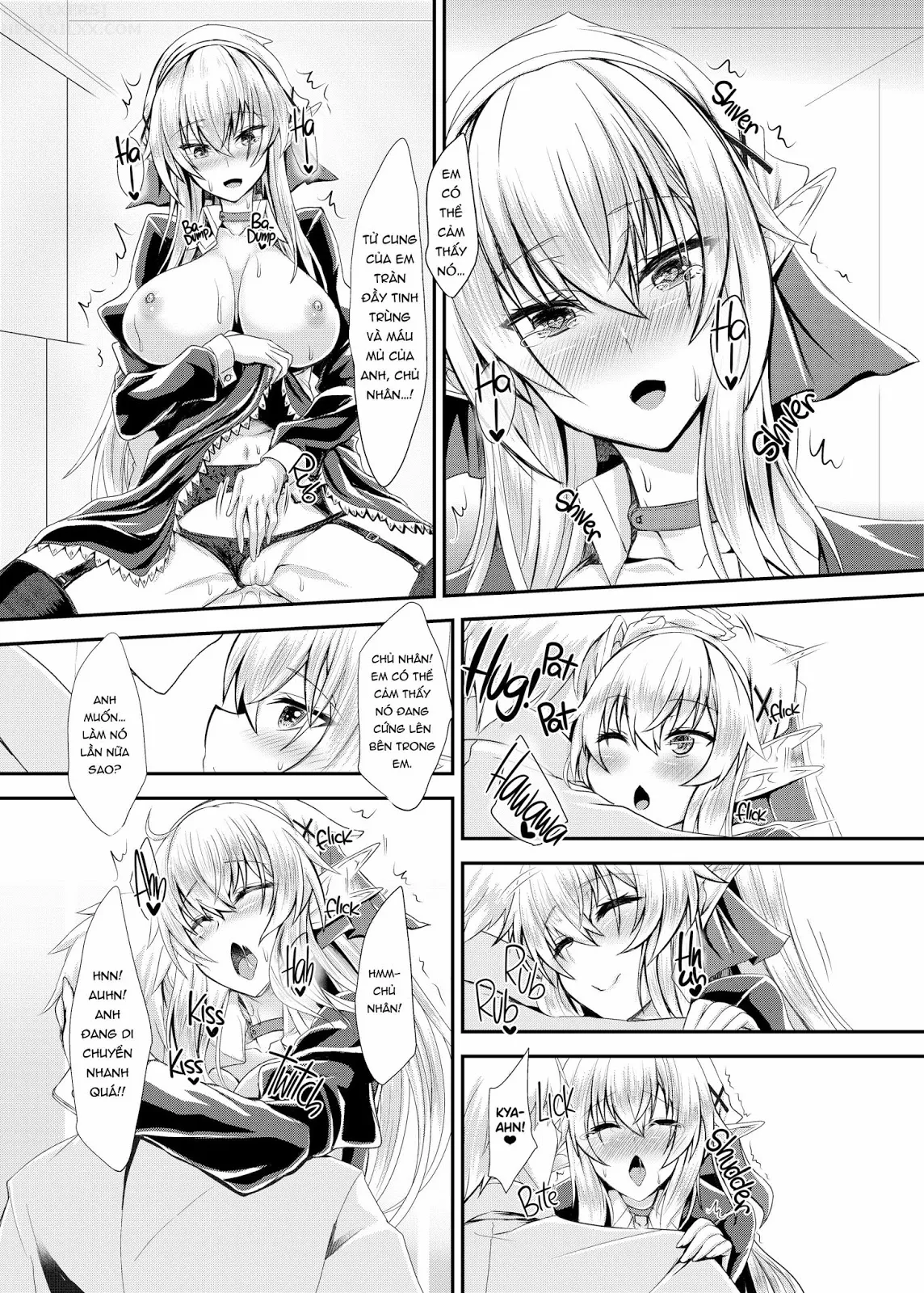 HentaiVN.net - Ảnh 21 - I Love You So, Young Master! - Chap 1 - I Want to Enjoy Wild Sex with My Elf Maid-