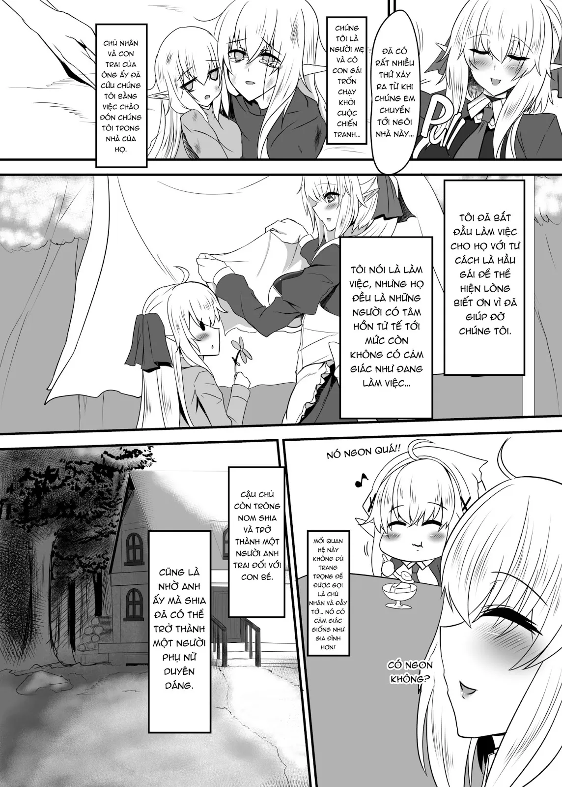 HentaiVN.net - Ảnh 10 - I Love You So, Young Master! - Chap 2 - I Wanna Be Jumped by Elf Mommy-
