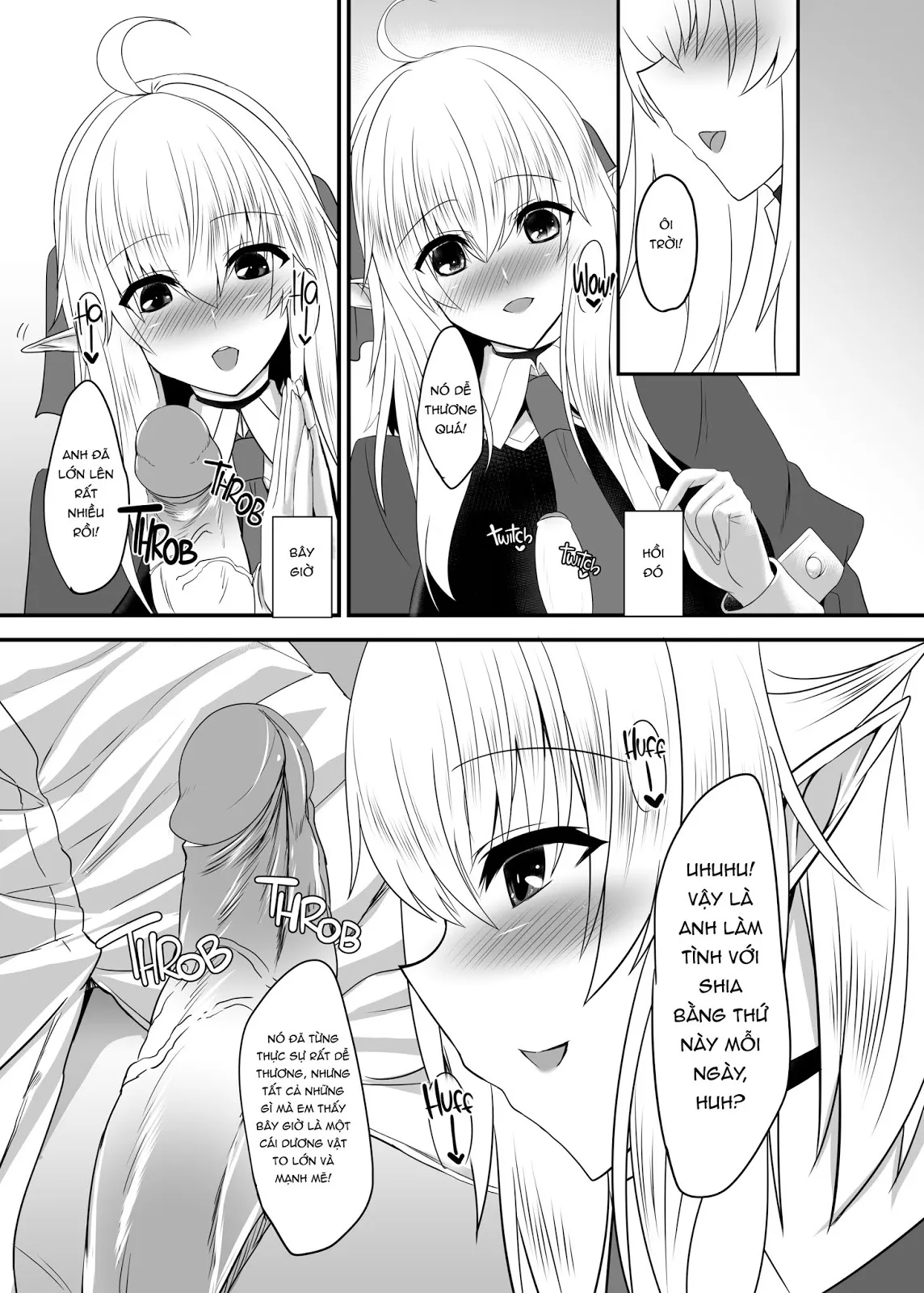 HentaiVN.net - Ảnh 13 - I Love You So, Young Master! - Chap 2 - I Wanna Be Jumped by Elf Mommy-