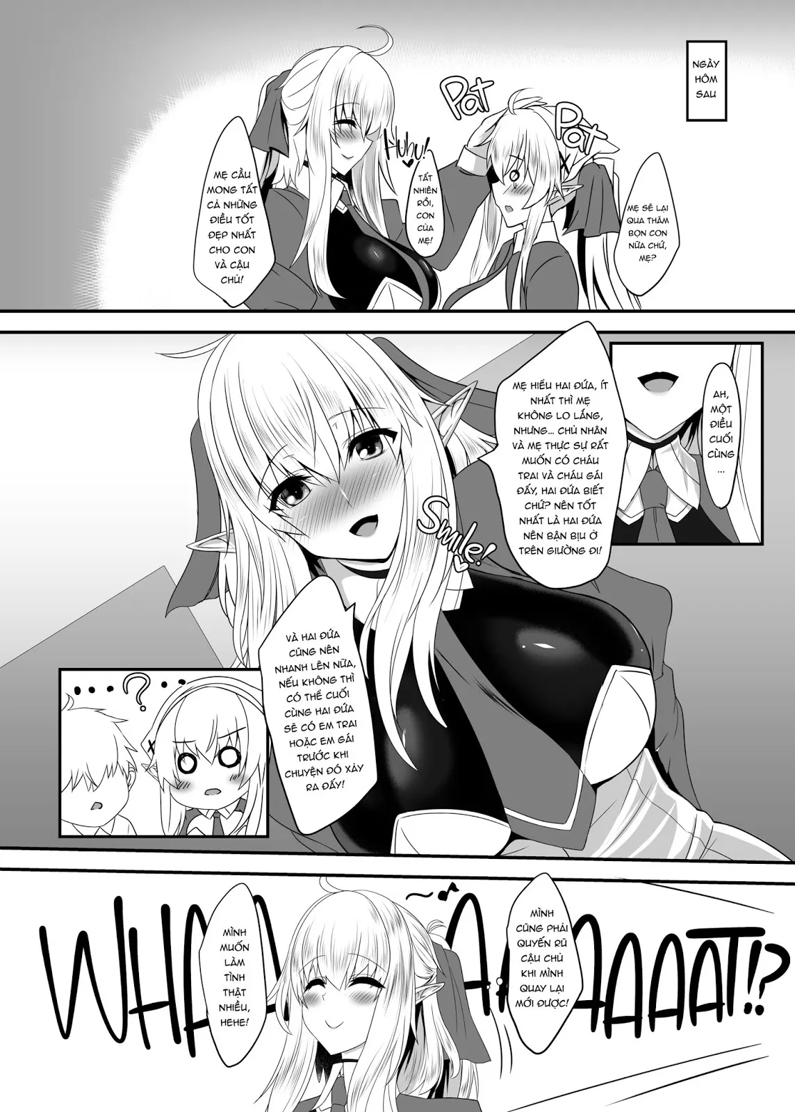 HentaiVN.net - Ảnh 28 - I Love You So, Young Master! - Chap 2 - I Wanna Be Jumped by Elf Mommy-