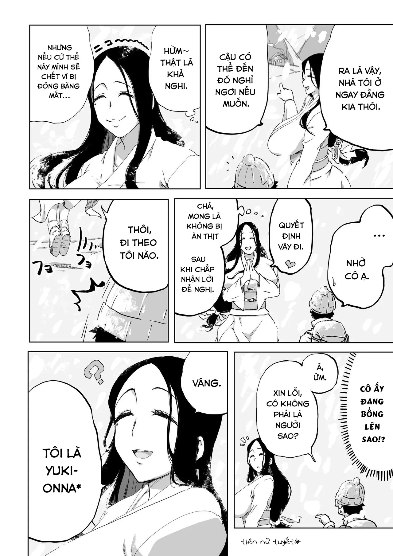 HentaiVN.net - Ảnh 5 - Zetsumetsu Sunzen Yukionna - Oneshot