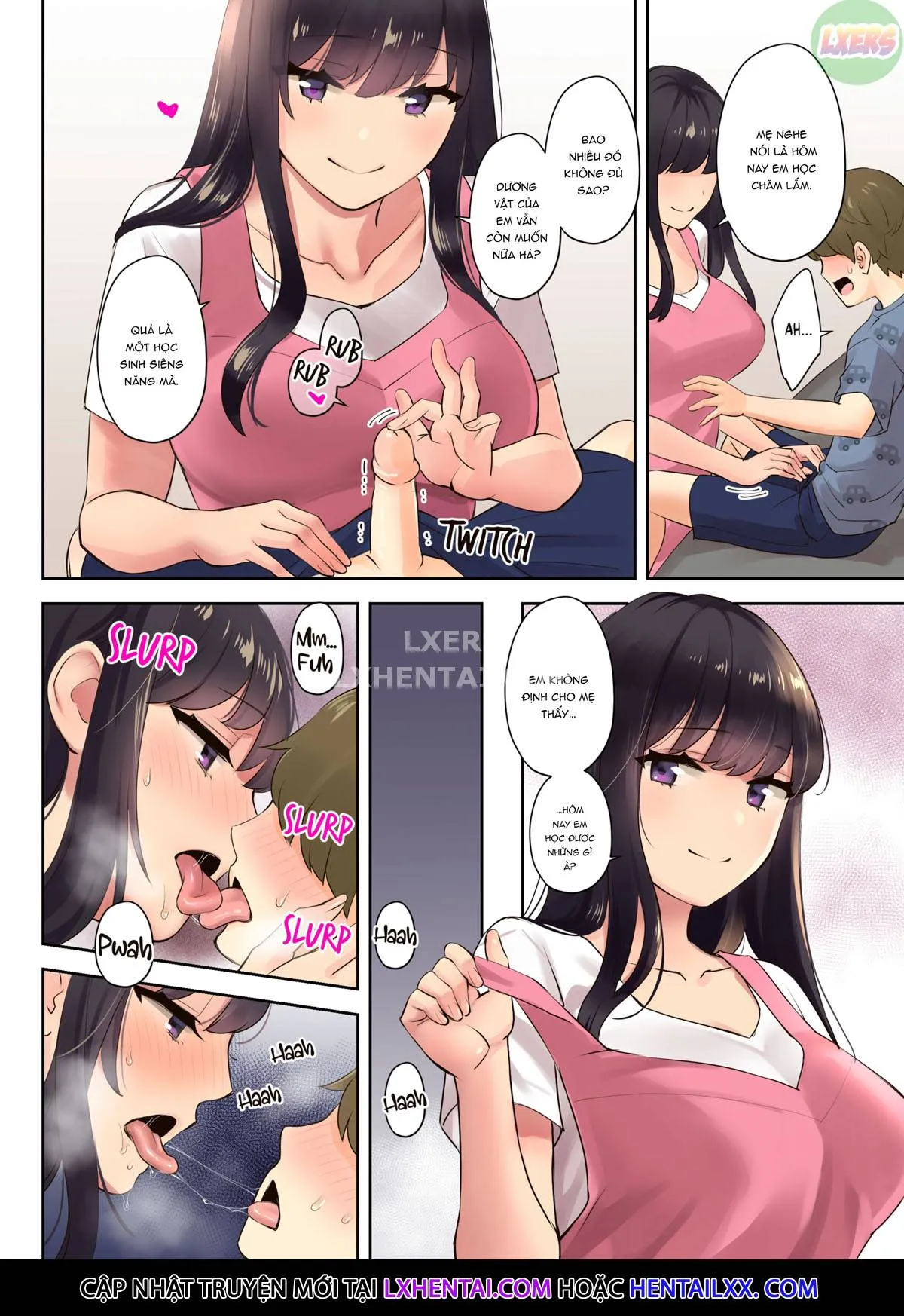 HentaiVN.net - Ảnh 37 - Câu chuyện về cuộc huẩn luyện thể chất với các chị gái của tôi [Ecchi na Onee-san to Tairyoku Zukuri Gasshuku o Suru Hanashi; Fitness Training Camp with Sexy Older Ladies] - Oneshot - Không che