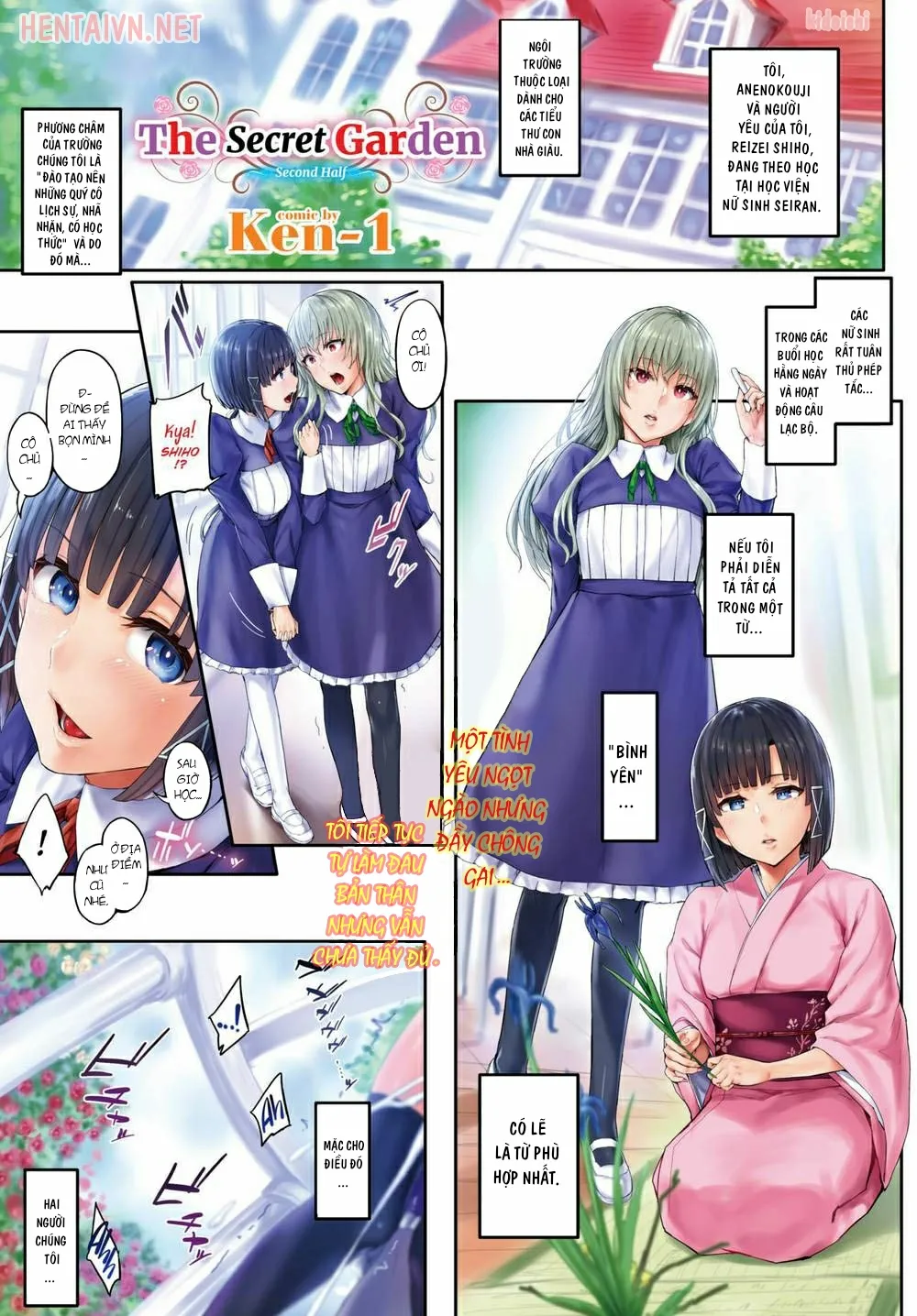 HentaiVN.net - Ảnh 3 - Vườn Hoa Bí Mật - Chap 2