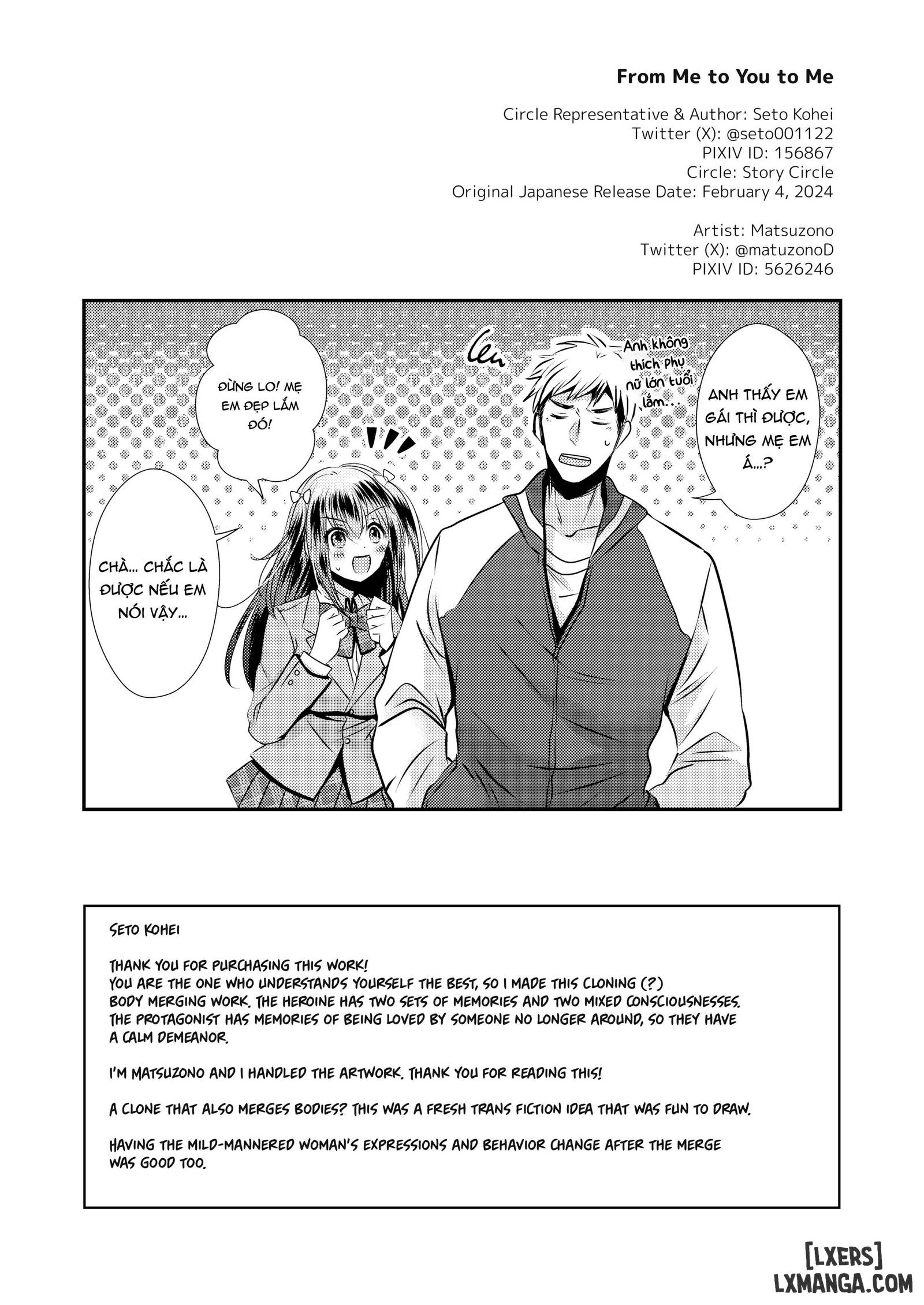 HentaiVN.net - Ảnh 37 - From Me to You to Me - Oneshot