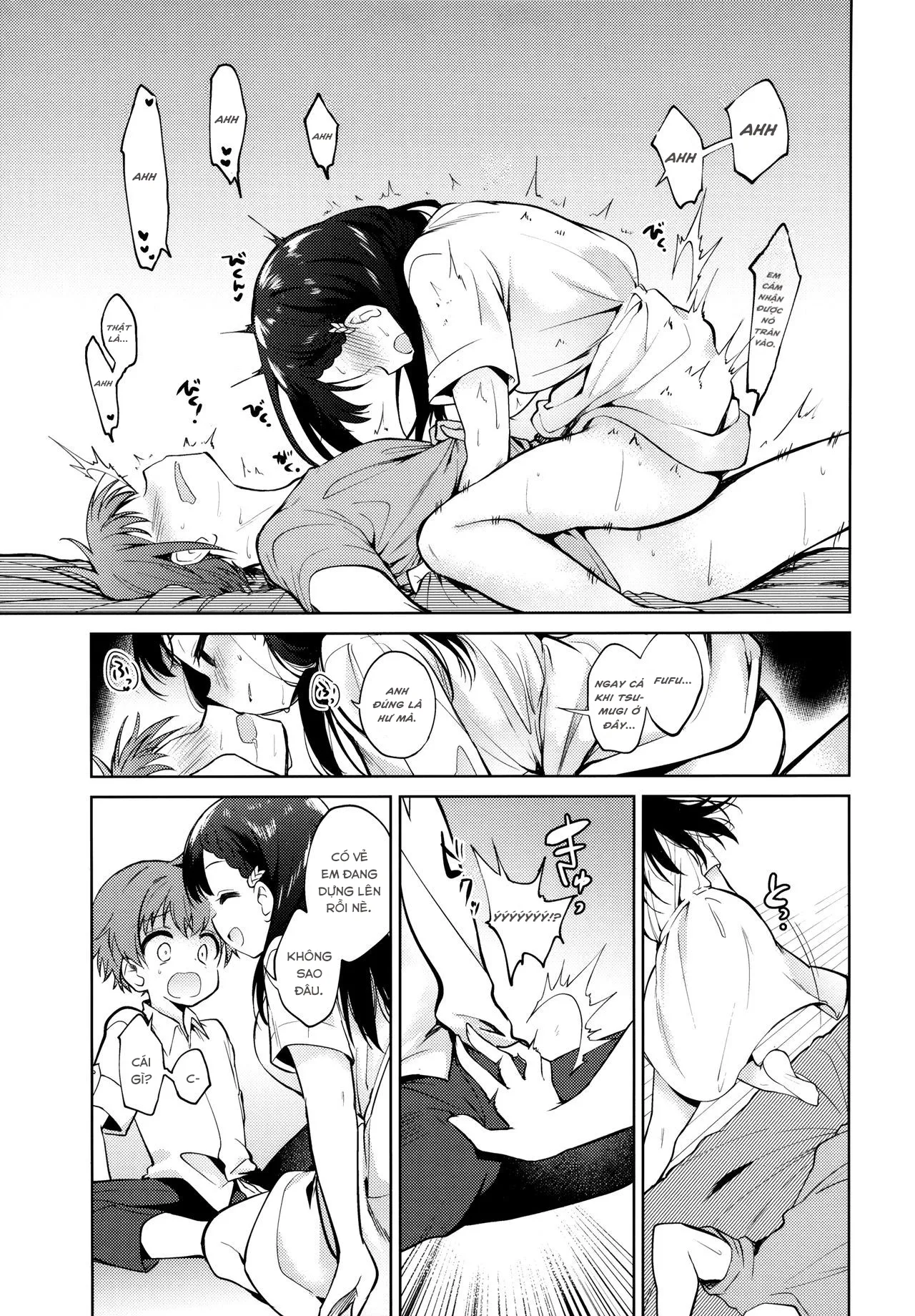 HentaiVN.net - Ảnh 14 - Loạn luân trước mặt bạn trai [Warui Hito] - Oneshot