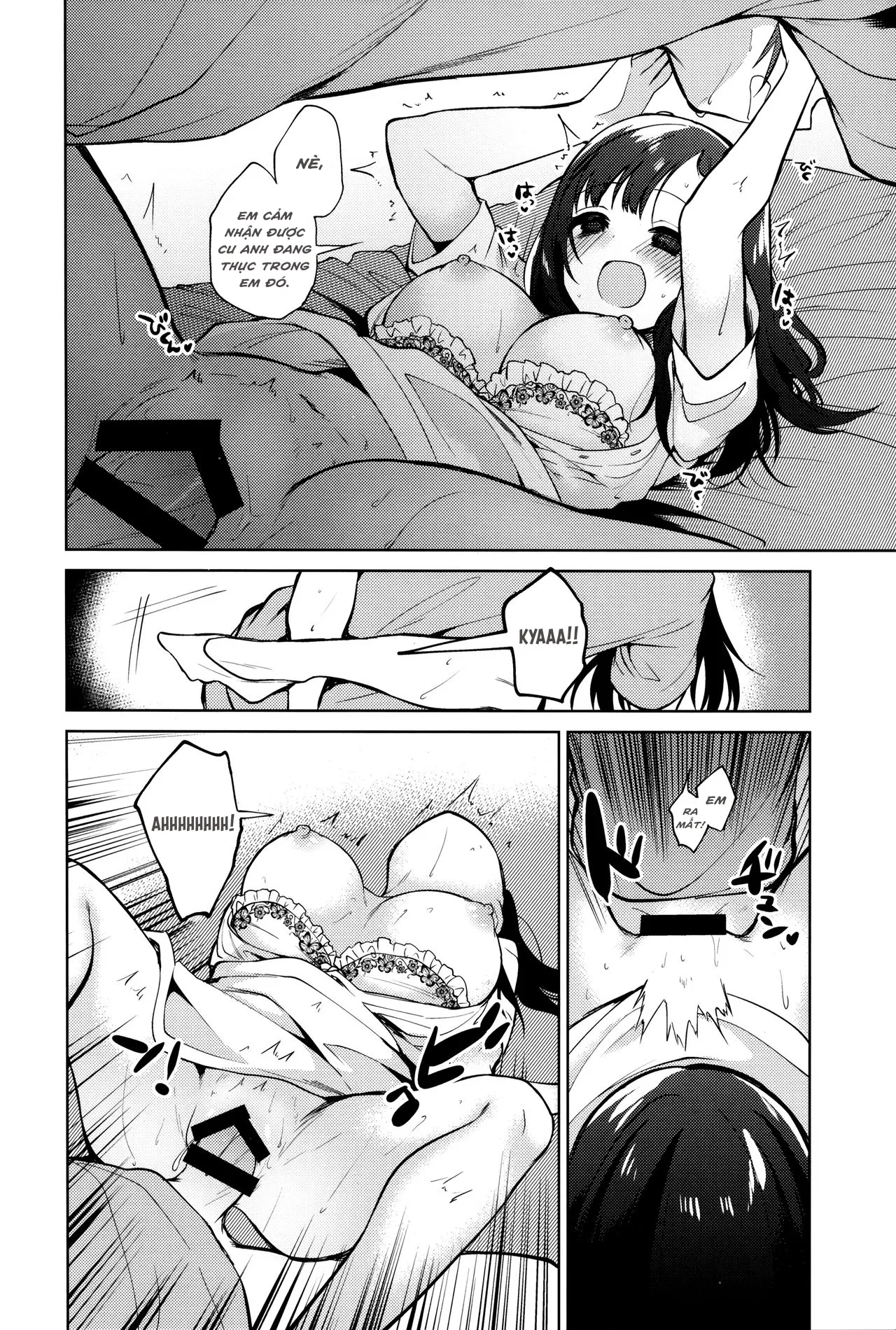 HentaiVN.net - Ảnh 19 - Loạn luân trước mặt bạn trai [Warui Hito] - Oneshot