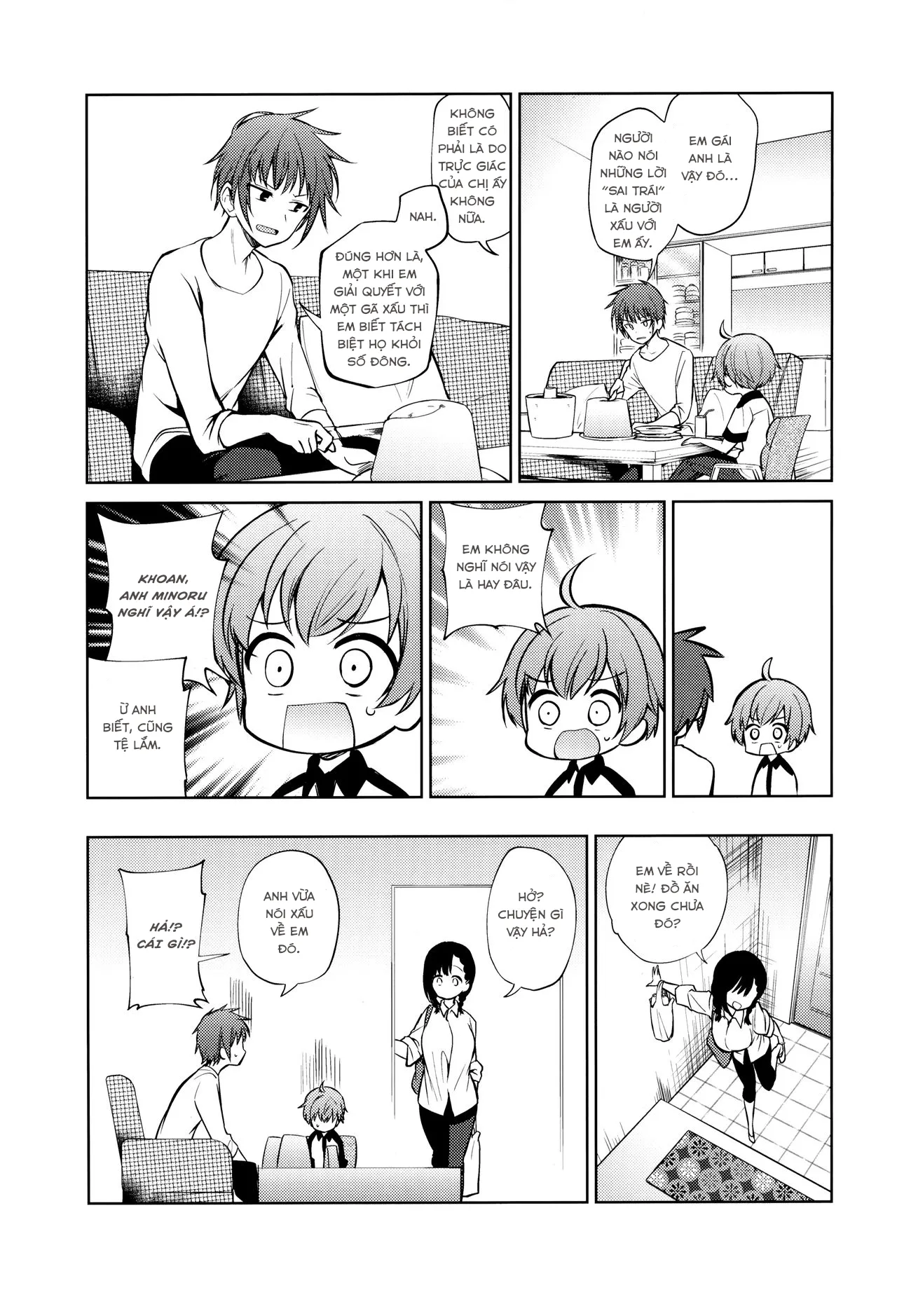 HentaiVN.net - Ảnh 26 - Loạn luân trước mặt bạn trai [Warui Hito] - Oneshot