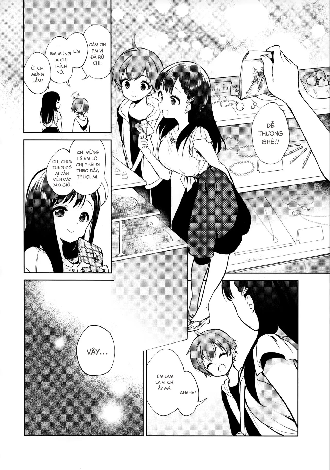HentaiVN.net - Ảnh 5 - Loạn luân trước mặt bạn trai [Warui Hito] - Oneshot