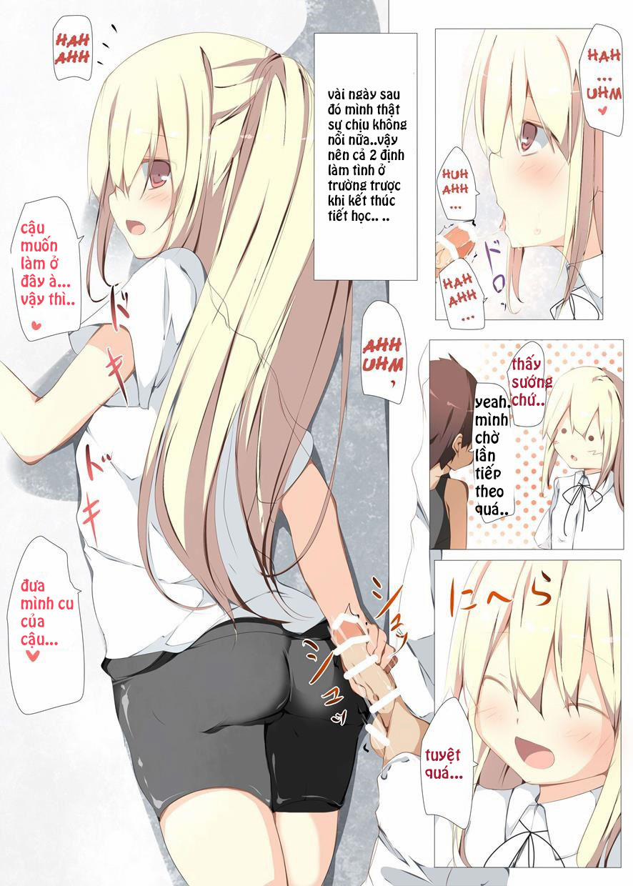 HentaiVN.net - Ảnh 20 - Ta Thuộc Về Nhau [Erohon no Kawari ni Classmate no Shota Chinpo o Nuite Ageru Hon] - Oneshot