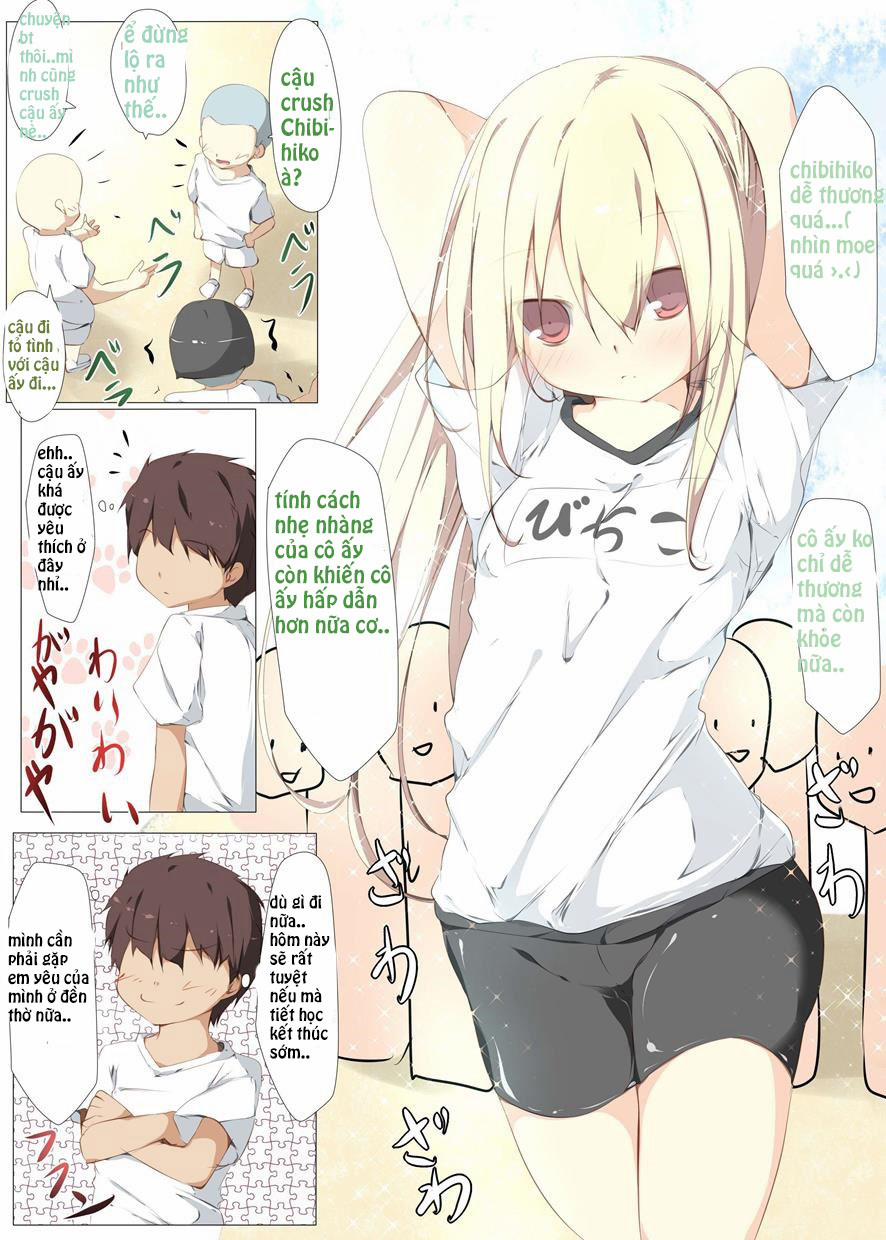 HentaiVN.net - Ảnh 3 - Ta Thuộc Về Nhau [Erohon no Kawari ni Classmate no Shota Chinpo o Nuite Ageru Hon] - Oneshot
