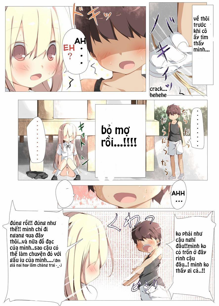 HentaiVN.net - Ảnh 9 - Ta Thuộc Về Nhau [Erohon no Kawari ni Classmate no Shota Chinpo o Nuite Ageru Hon] - Oneshot