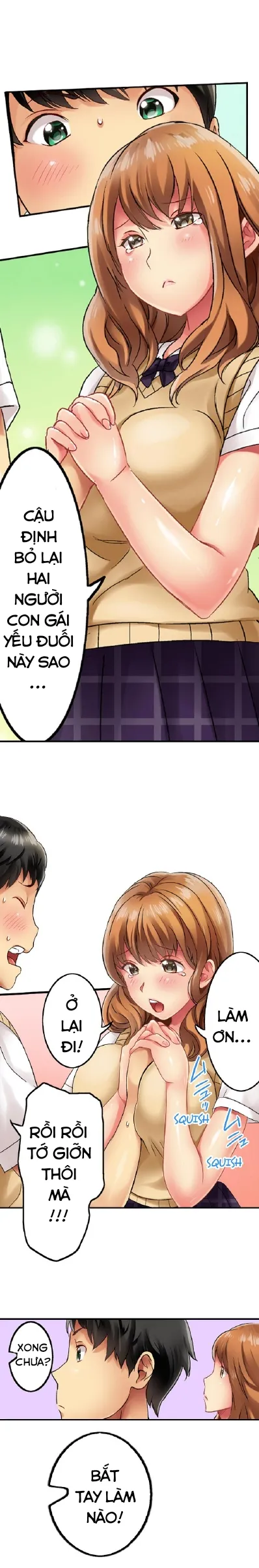 HentaiVN.net - Ảnh 3 - Thánh ngã Ryohei [Zōkin-gake de me no mae no pantsu ni mura~tsu… sonomama sōnyū re chaimashita; 雑巾がけで目の前のパンツにムラッ…そのまま挿入れちゃいました｡;Seeing Her Panties Lets Me Stick In] - Chap 1 cute :3