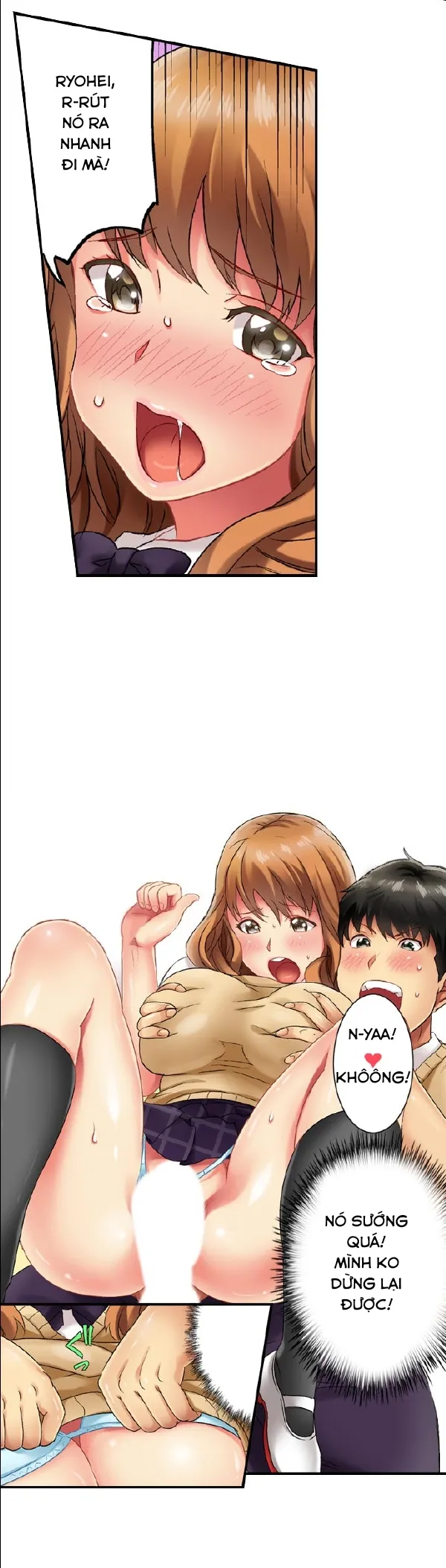 HentaiVN.net - Ảnh 6 - Thánh ngã Ryohei [Zōkin-gake de me no mae no pantsu ni mura~tsu… sonomama sōnyū re chaimashita; 雑巾がけで目の前のパンツにムラッ…そのまま挿入れちゃいました｡;Seeing Her Panties Lets Me Stick In] - Chap 2 cute :3