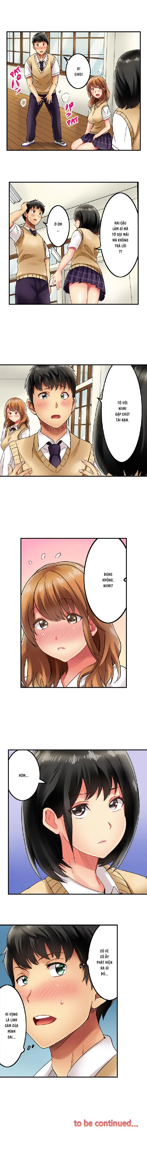 HentaiVN.net - Ảnh 9 - Thánh ngã Ryohei [Zōkin-gake de me no mae no pantsu ni mura~tsu… sonomama sōnyū re chaimashita; 雑巾がけで目の前のパンツにムラッ…そのまま挿入れちゃいました｡;Seeing Her Panties Lets Me Stick In] - Chap 3