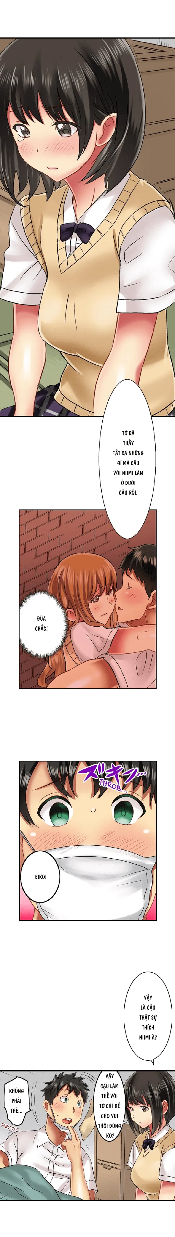 HentaiVN.net - Ảnh 4 - Thánh ngã Ryohei [Zōkin-gake de me no mae no pantsu ni mura~tsu… sonomama sōnyū re chaimashita; 雑巾がけで目の前のパンツにムラッ…そのまま挿入れちゃいました｡;Seeing Her Panties Lets Me Stick In] - Chap 10