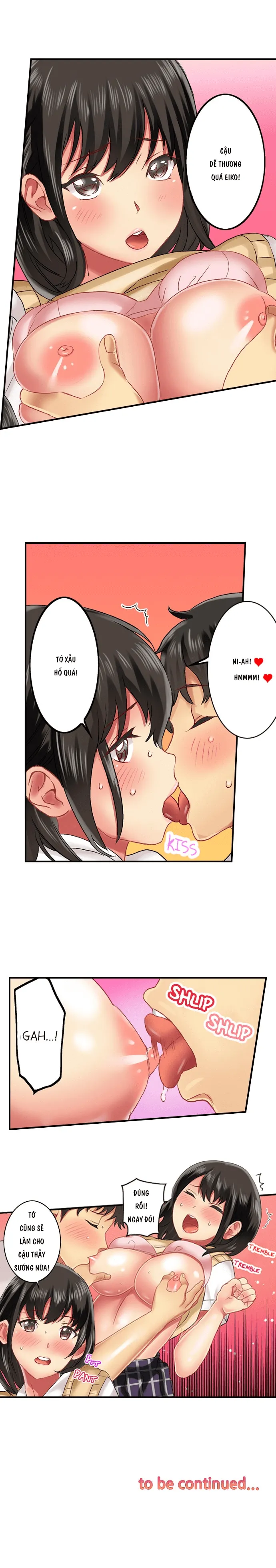 HentaiVN.net - Ảnh 8 - Thánh ngã Ryohei [Zōkin-gake de me no mae no pantsu ni mura~tsu… sonomama sōnyū re chaimashita; 雑巾がけで目の前のパンツにムラッ…そのまま挿入れちゃいました｡;Seeing Her Panties Lets Me Stick In] - Chap 10