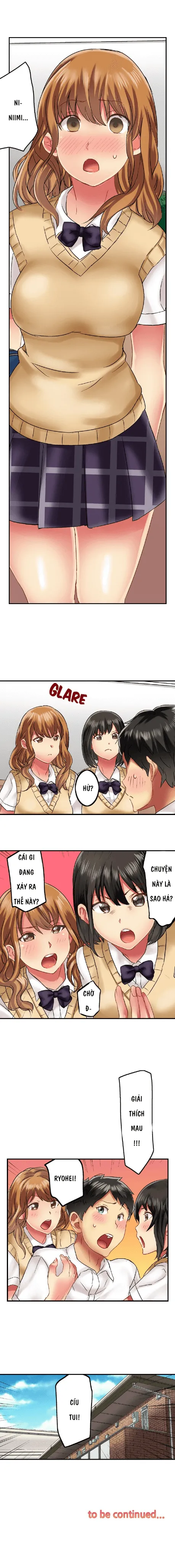 HentaiVN.net - Ảnh 8 - Thánh ngã Ryohei [Zōkin-gake de me no mae no pantsu ni mura~tsu… sonomama sōnyū re chaimashita; 雑巾がけで目の前のパンツにムラッ…そのまま挿入れちゃいました｡;Seeing Her Panties Lets Me Stick In] - Chap 12- Bị gank