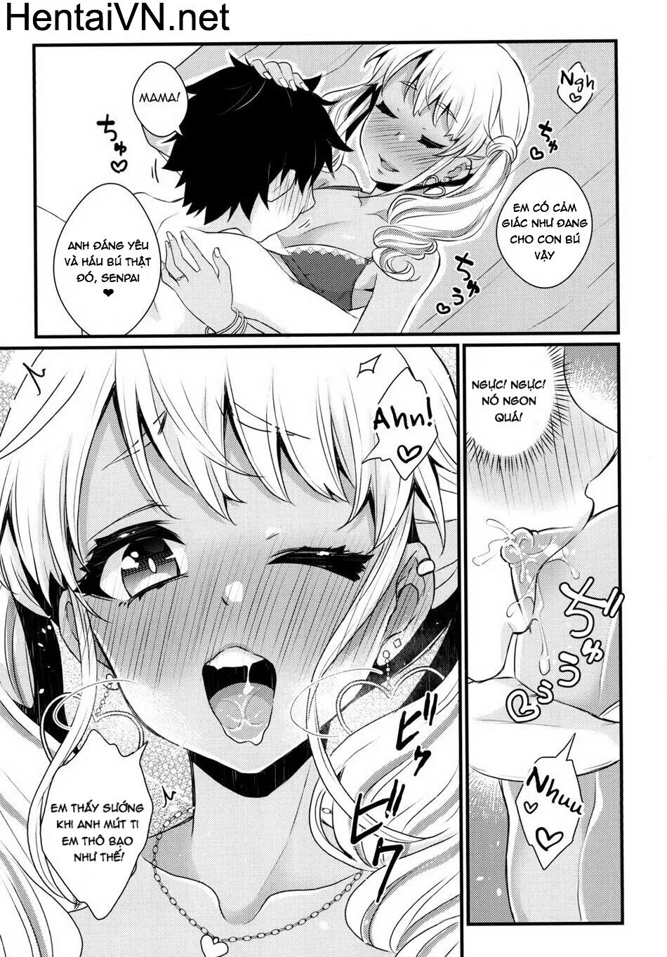 HentaiVN.net - Ảnh 13 - Mama ni Narussu! - Chap 2 - Junyuu Surussu!