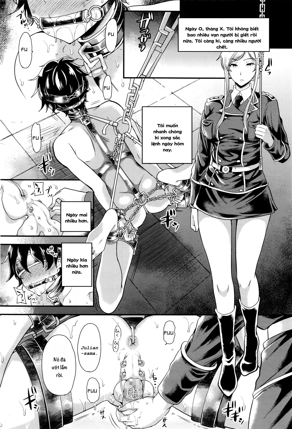 HentaiVN.net - Ảnh 21 - Đằng Sau Đế Chế Phát Xít... [DROPOUT (Girls forM Vol.13)] - Oneshot