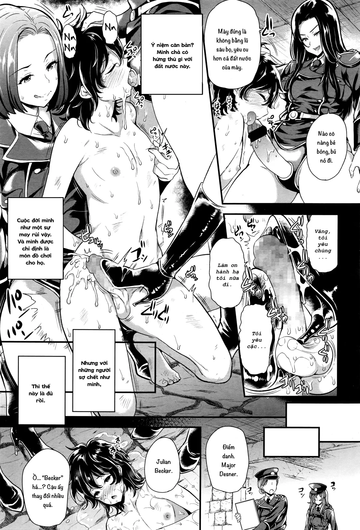 HentaiVN.net - Ảnh 4 - Đằng Sau Đế Chế Phát Xít... [DROPOUT (Girls forM Vol.13)] - Oneshot