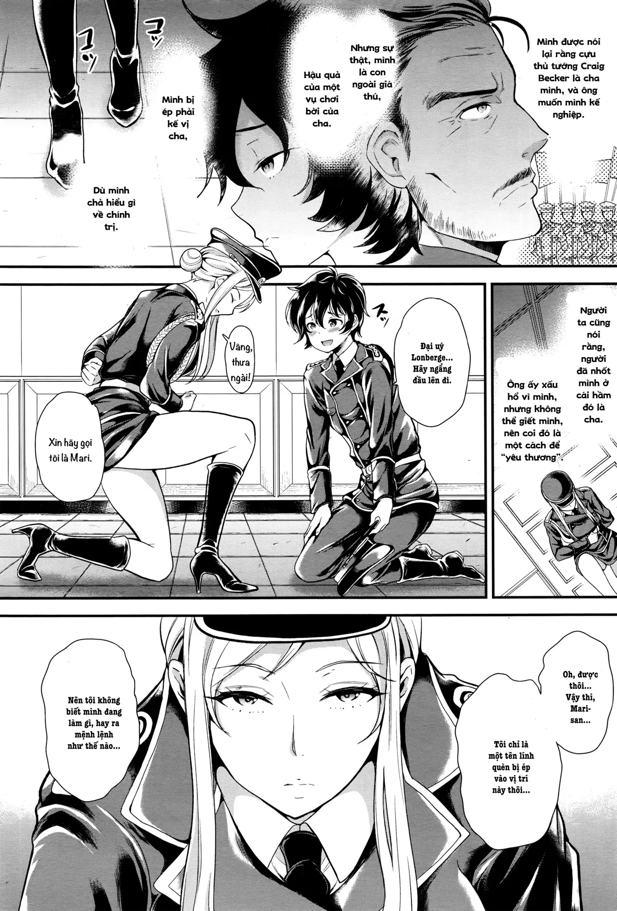 HentaiVN.net - Ảnh 5 - Đằng Sau Đế Chế Phát Xít... [DROPOUT (Girls forM Vol.13)] - Oneshot