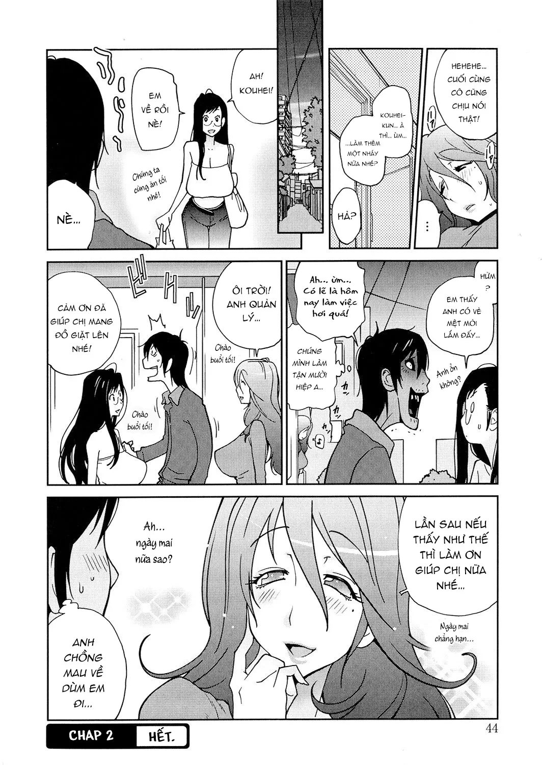 HentaiVN.net - Ảnh 21 - Chàng thợ sửa ống nước và cô bạn năm xưa [Anoko to Apaman; That girl and the Handyman] - Chap 2