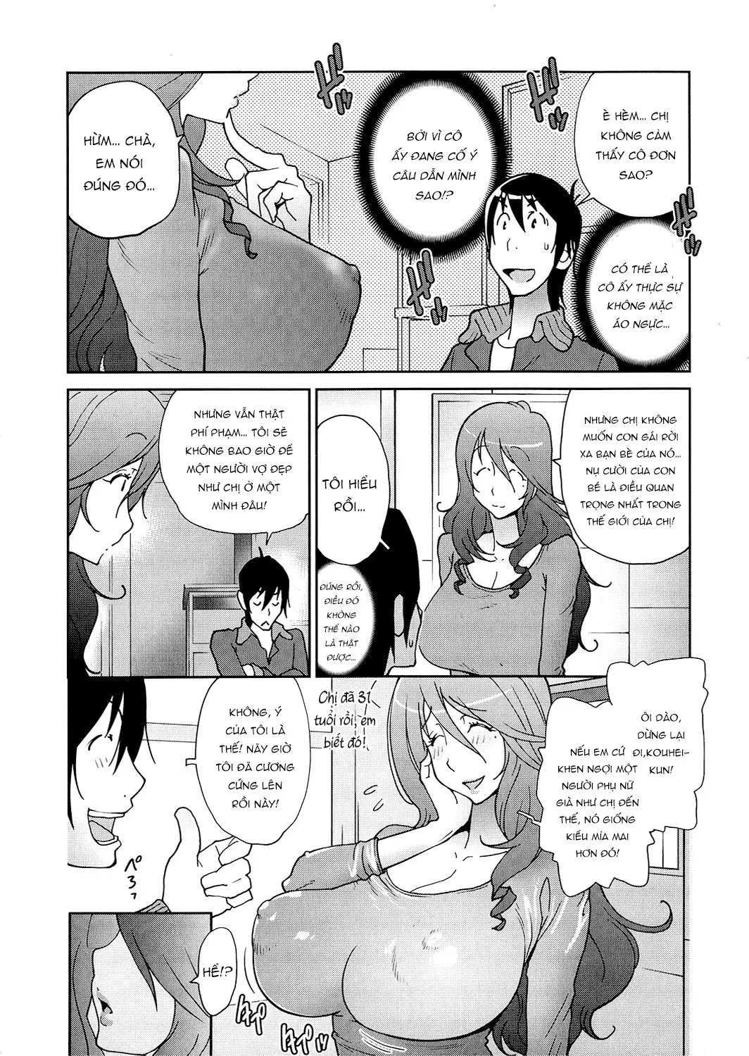 HentaiVN.net - Ảnh 5 - Chàng thợ sửa ống nước và cô bạn năm xưa [Anoko to Apaman; That girl and the Handyman] - Chap 2