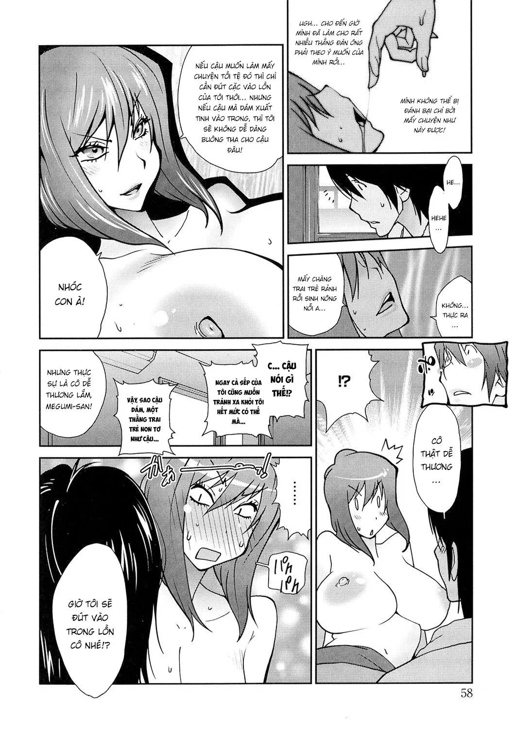 HentaiVN.net - Ảnh 15 - Chàng thợ sửa ống nước và cô bạn năm xưa [Anoko to Apaman; That girl and the Handyman] - Chap 3
