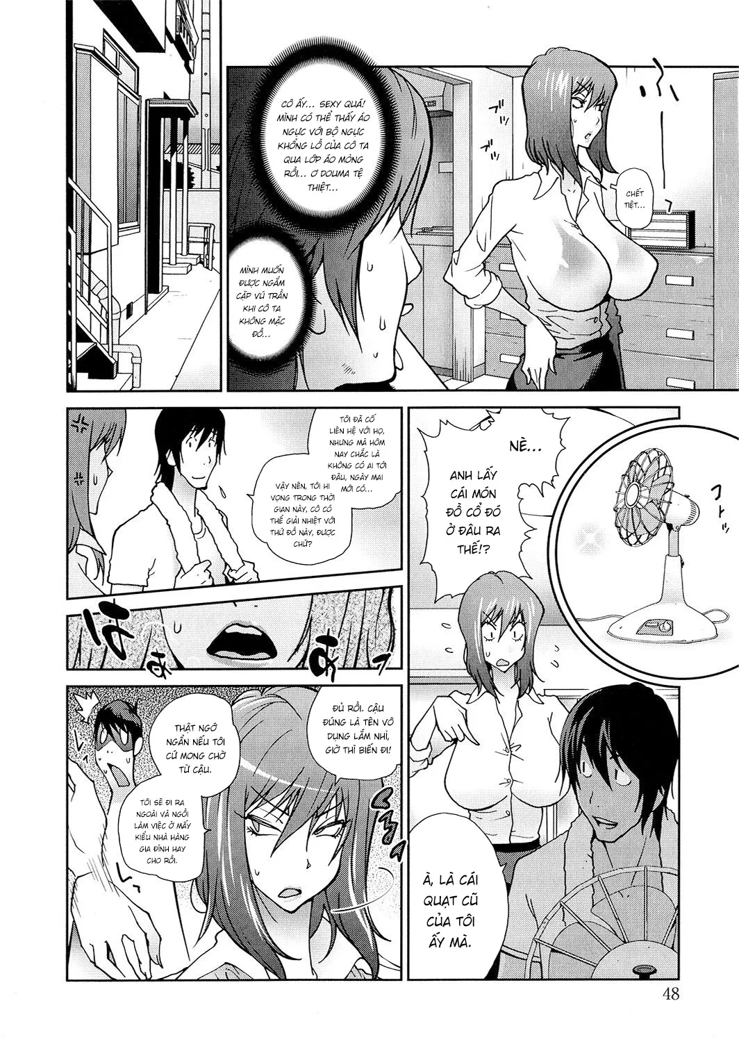 HentaiVN.net - Ảnh 5 - Chàng thợ sửa ống nước và cô bạn năm xưa [Anoko to Apaman; That girl and the Handyman] - Chap 3
