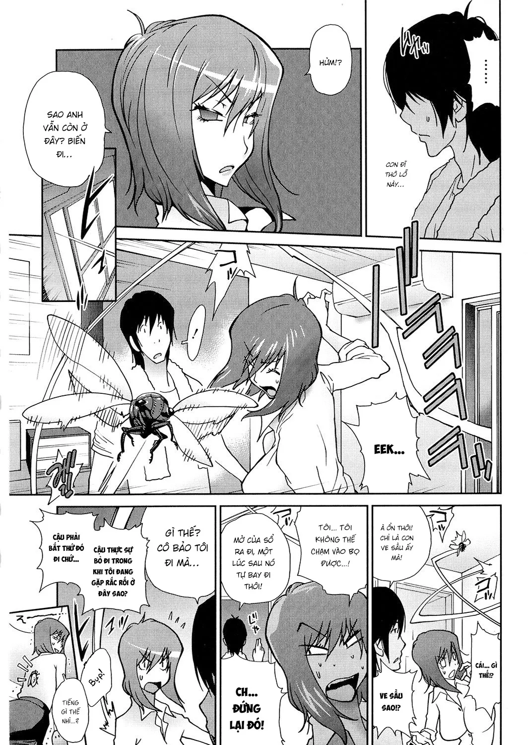 HentaiVN.net - Ảnh 6 - Chàng thợ sửa ống nước và cô bạn năm xưa [Anoko to Apaman; That girl and the Handyman] - Chap 3