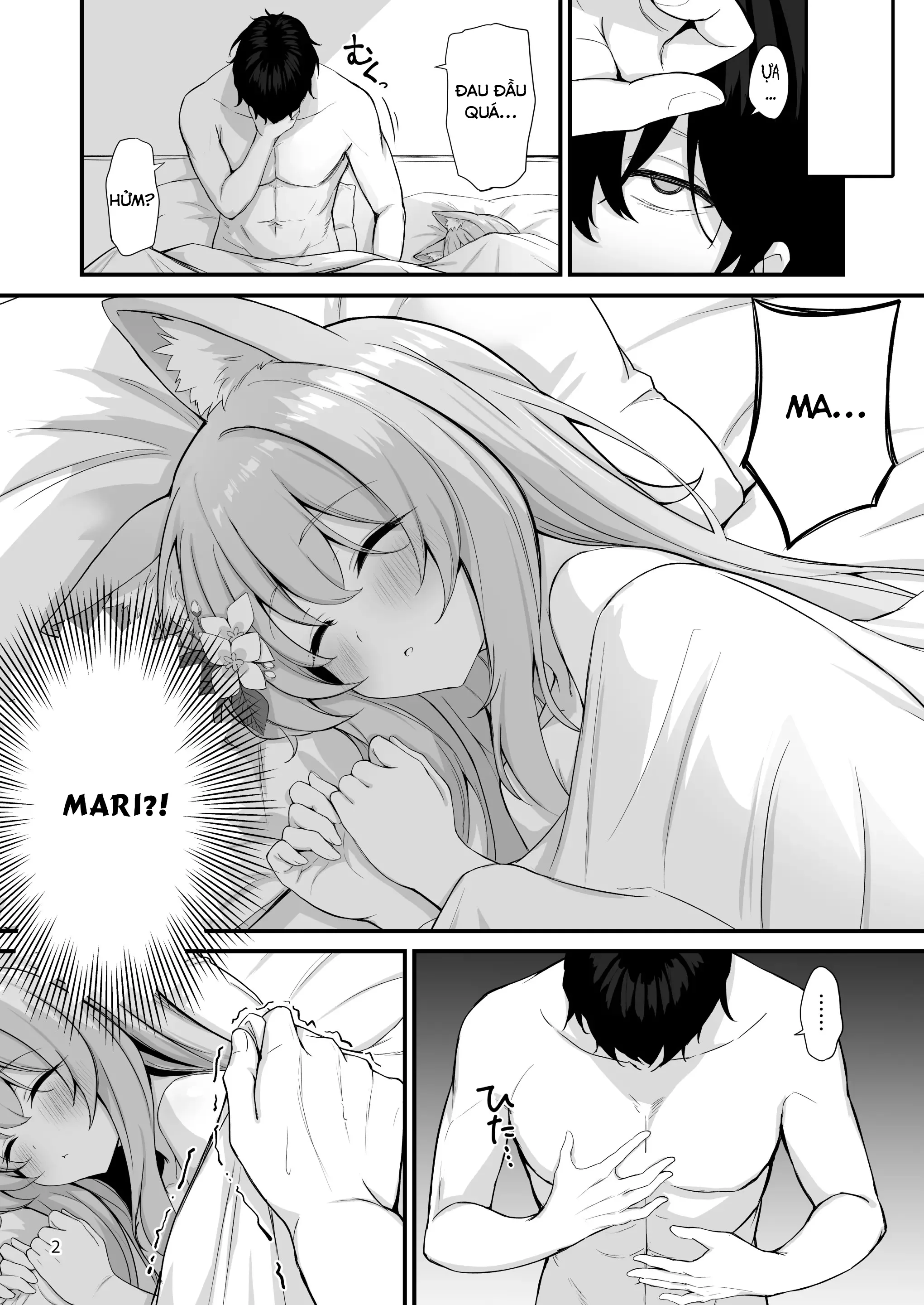 HentaiVN.net - Ảnh 3 - Buổi sáng cùng Mari!? - Oneshot