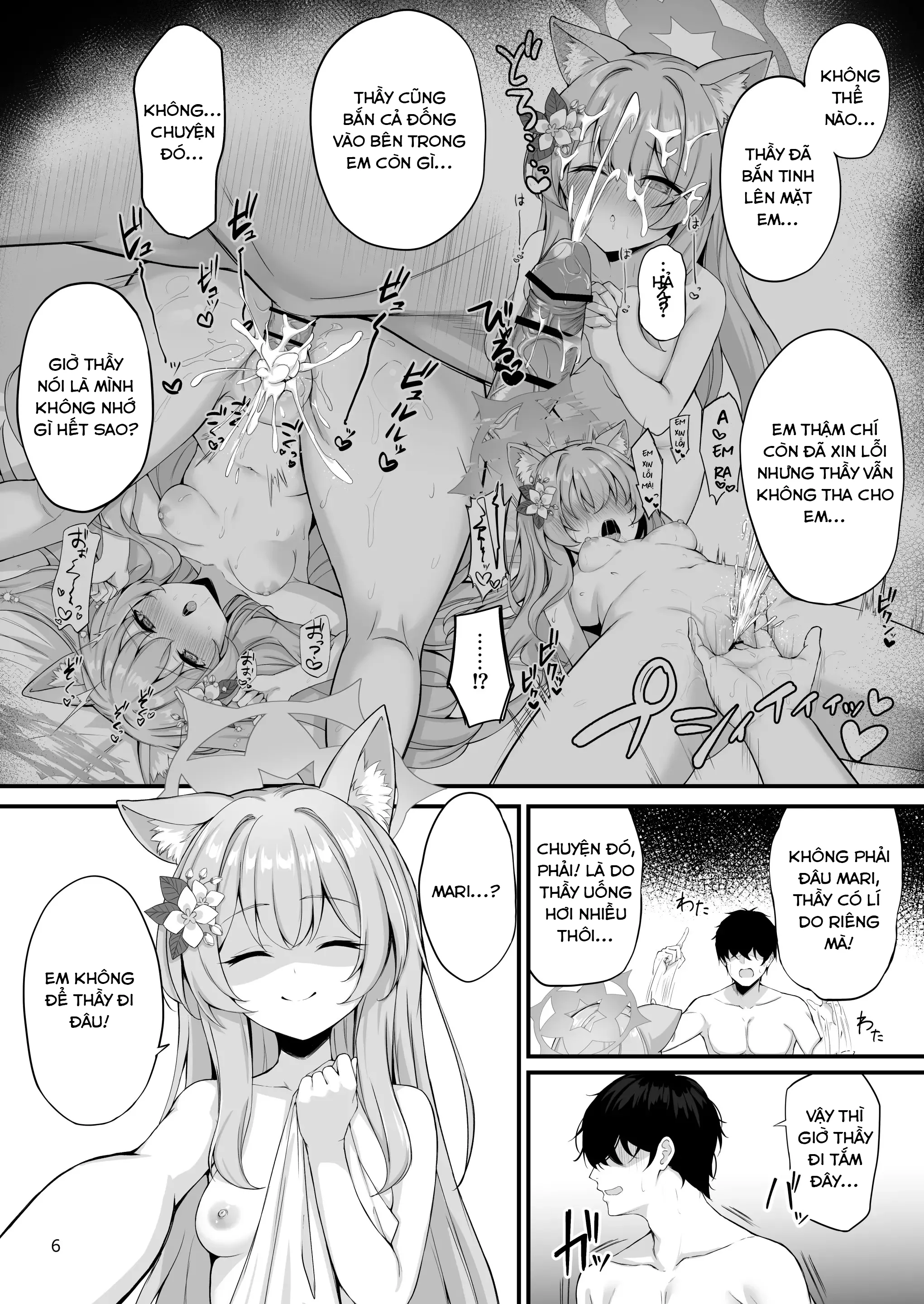 HentaiVN.net - Ảnh 7 - Buổi sáng cùng Mari!? - Oneshot