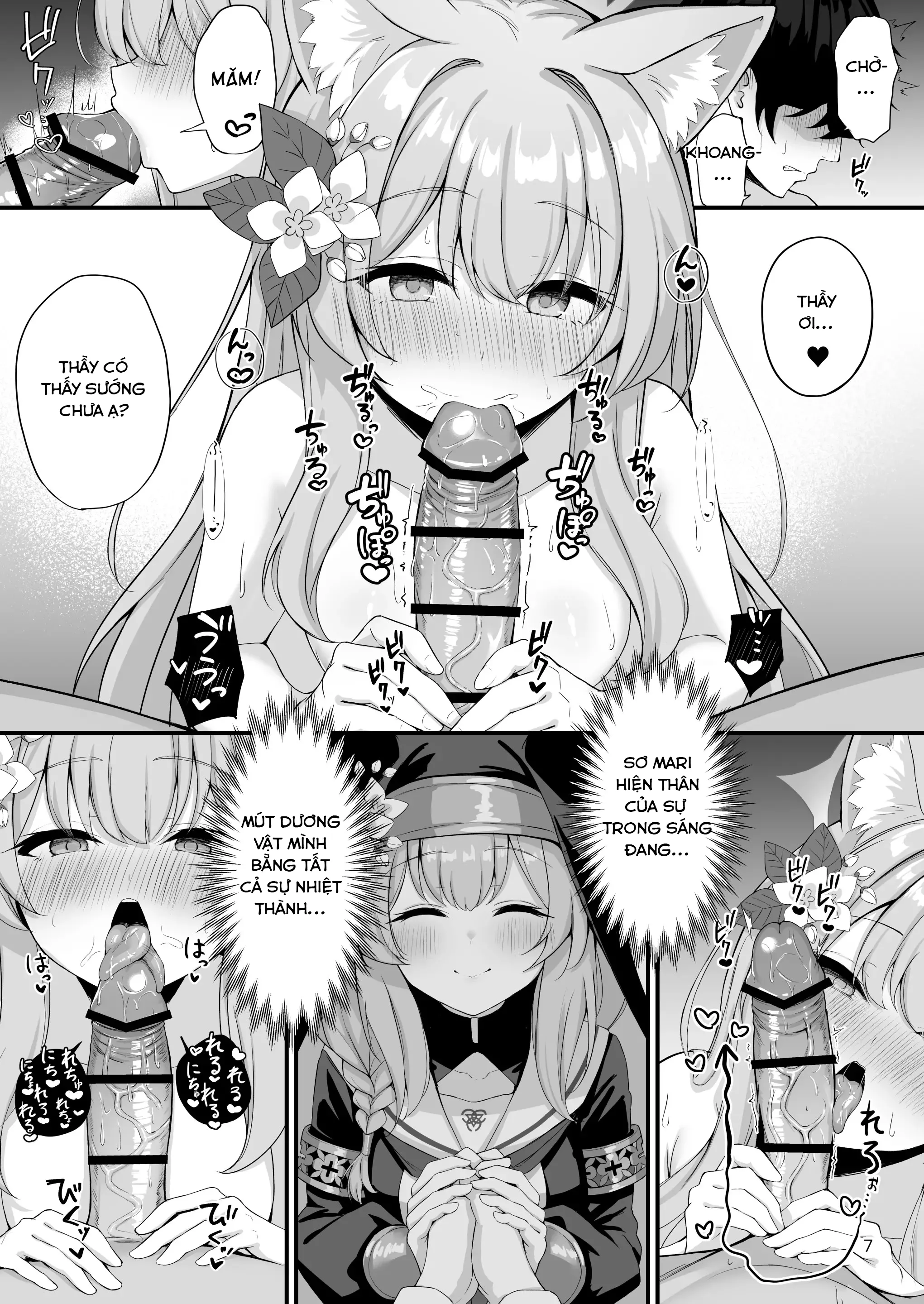 HentaiVN.net - Ảnh 8 - Buổi sáng cùng Mari!? - Oneshot
