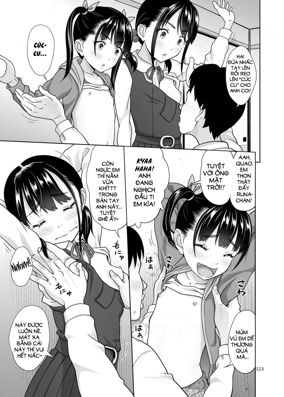 HentaiVN.net - Ảnh 16 - Cửa hàng bán đặc sản [Shimaidon Itadakimasu to Yorozu na Shoujo no Soushuuhen, Sister Platter Bon Appetit, A Taste of the Two Sisters Bowl] - Chap 1: 2 chị em