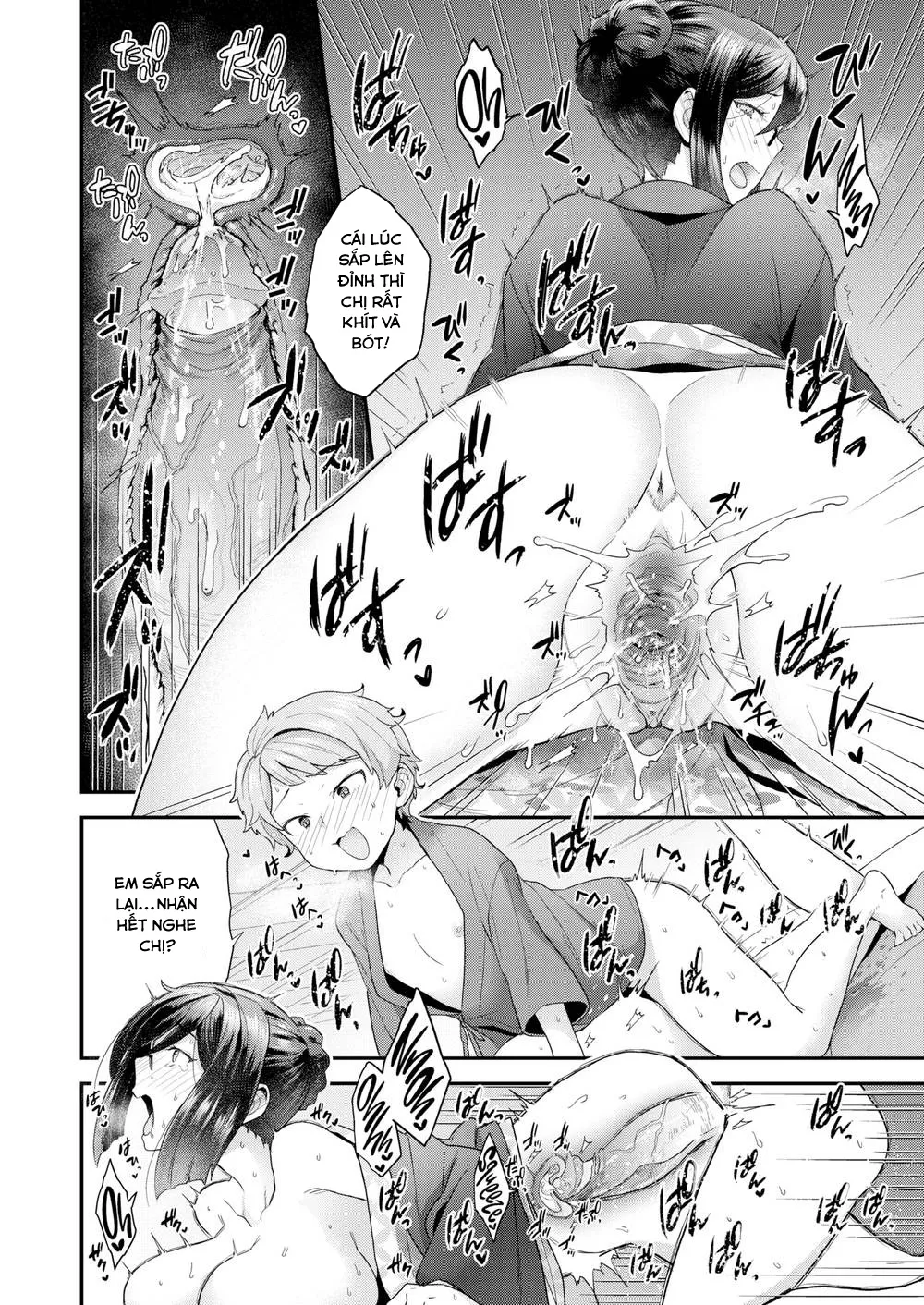 HentaiVN.net - Ảnh 24 - Chủ tịch Cá Chà Bặc giả vờ ngây thơ và cái kết [Ahh! Ryokan of Desire] - Oneshot