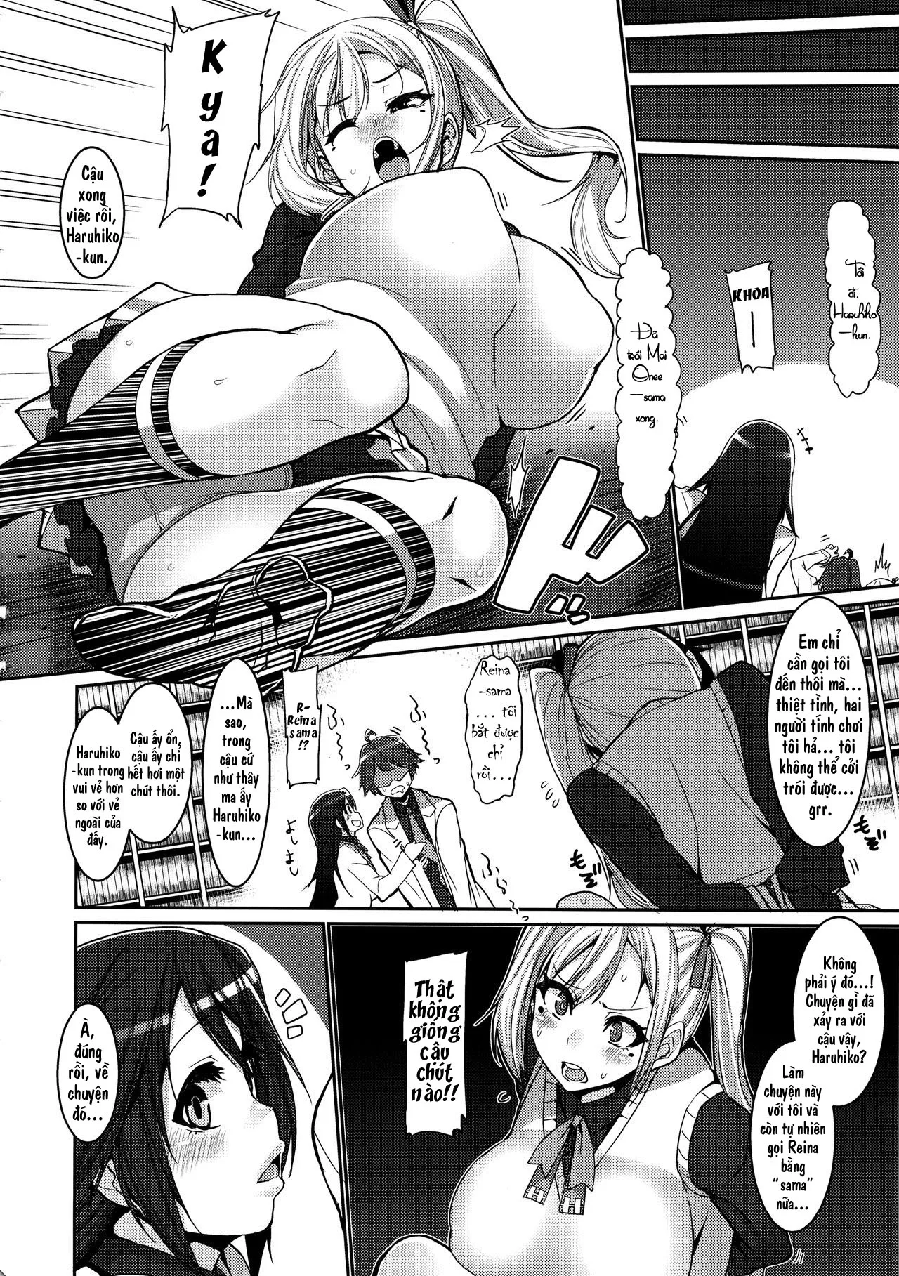 HentaiVN.net - Ảnh 7 - Sữa Tràn!!! (Musaigen no Phantom World) [MILK OUT (Musaigen no Phantom World)] - Oneshot