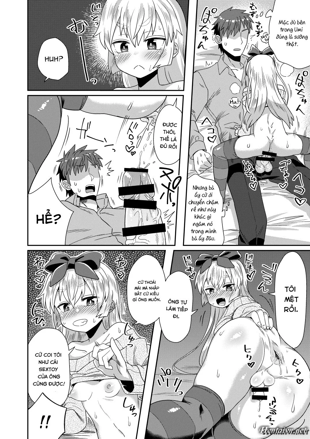HentaiVN.net - Ảnh 14 - Khoảng cách lớn lao giữa cơ thể chúng tôi [Taikakusa ga Aru kara tte H Shinai Wake Nai daro!] - Oneshot