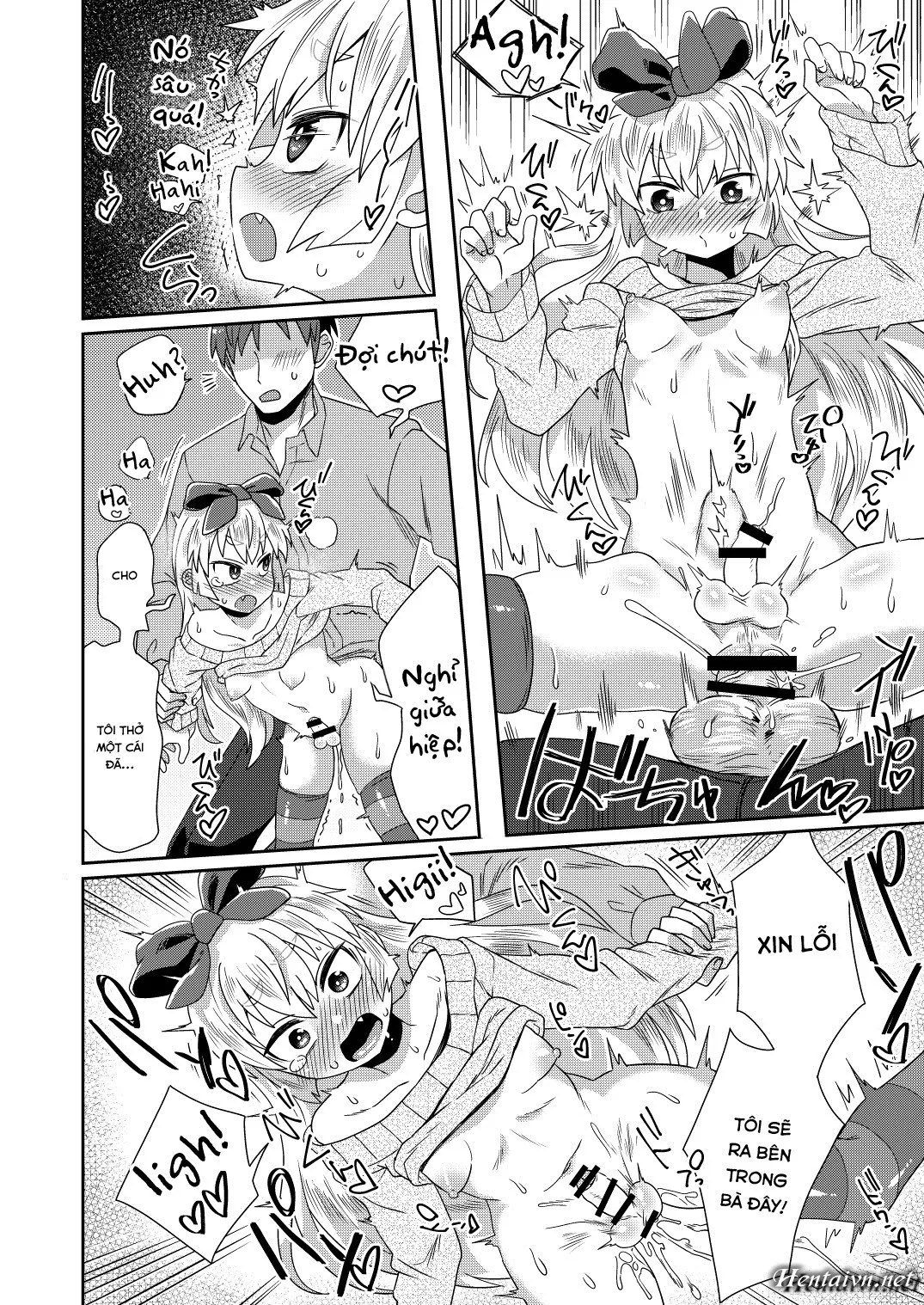 HentaiVN.net - Ảnh 16 - Khoảng cách lớn lao giữa cơ thể chúng tôi [Taikakusa ga Aru kara tte H Shinai Wake Nai daro!] - Oneshot