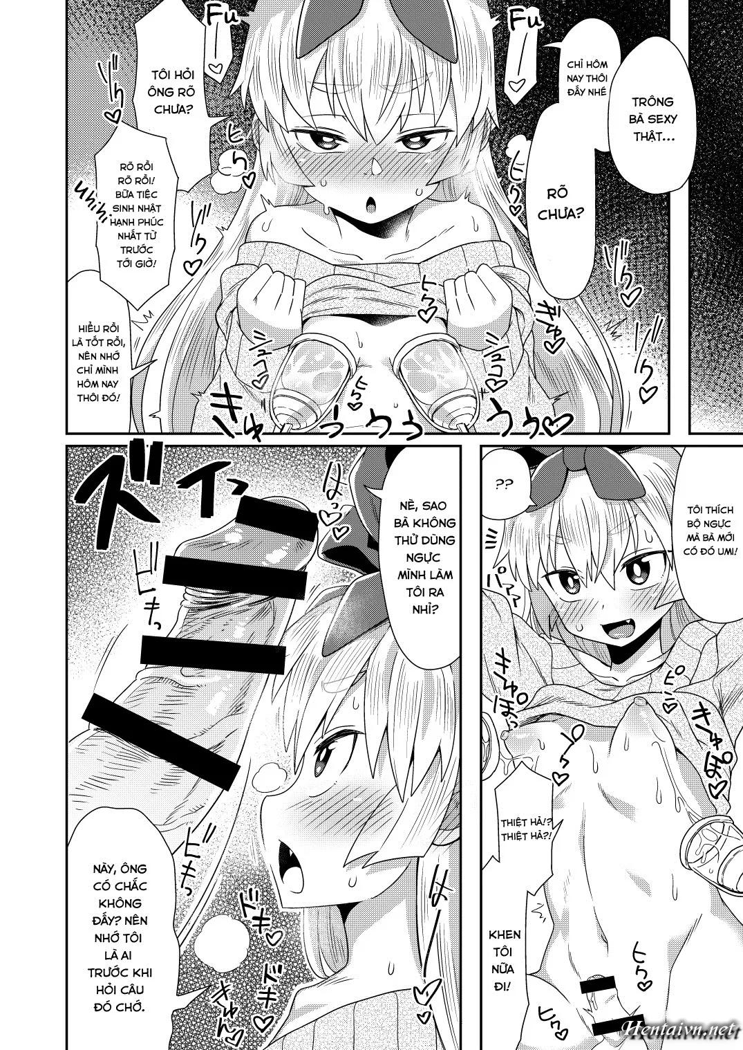HentaiVN.net - Ảnh 8 - Khoảng cách lớn lao giữa cơ thể chúng tôi [Taikakusa ga Aru kara tte H Shinai Wake Nai daro!] - Oneshot