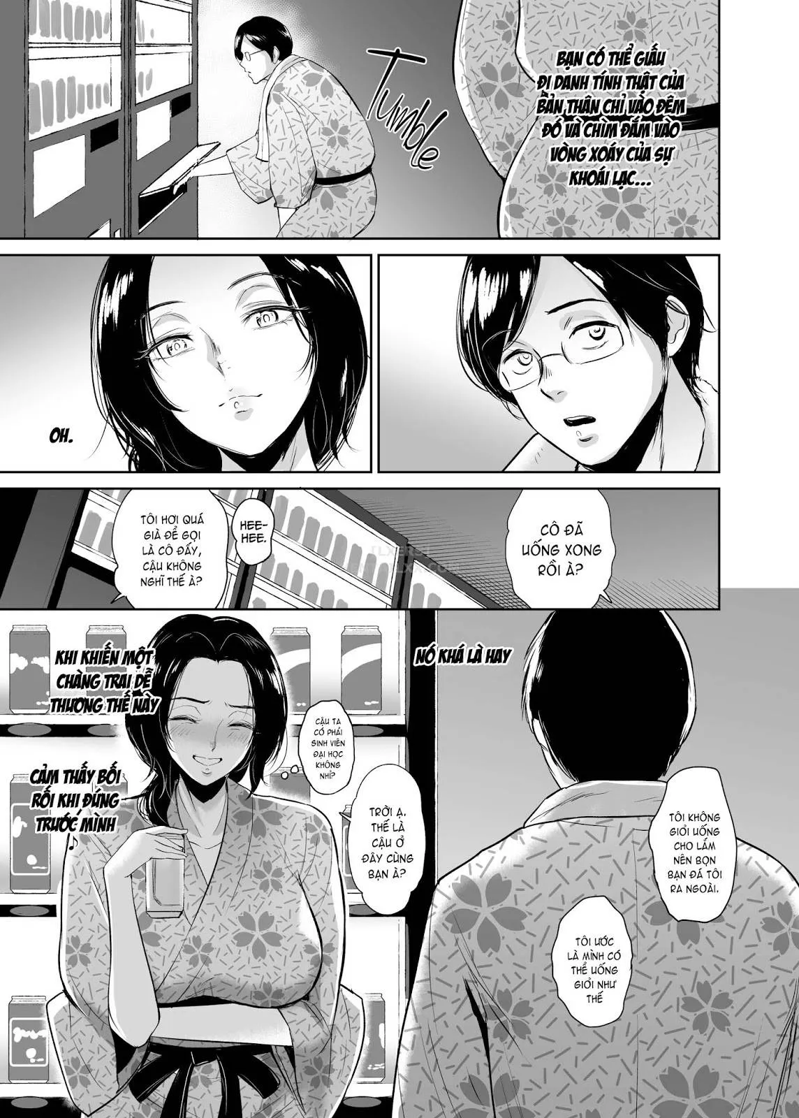 HentaiVN.net - Ảnh 5 - Hot Springs With Mrs. Yukie - Oneshot