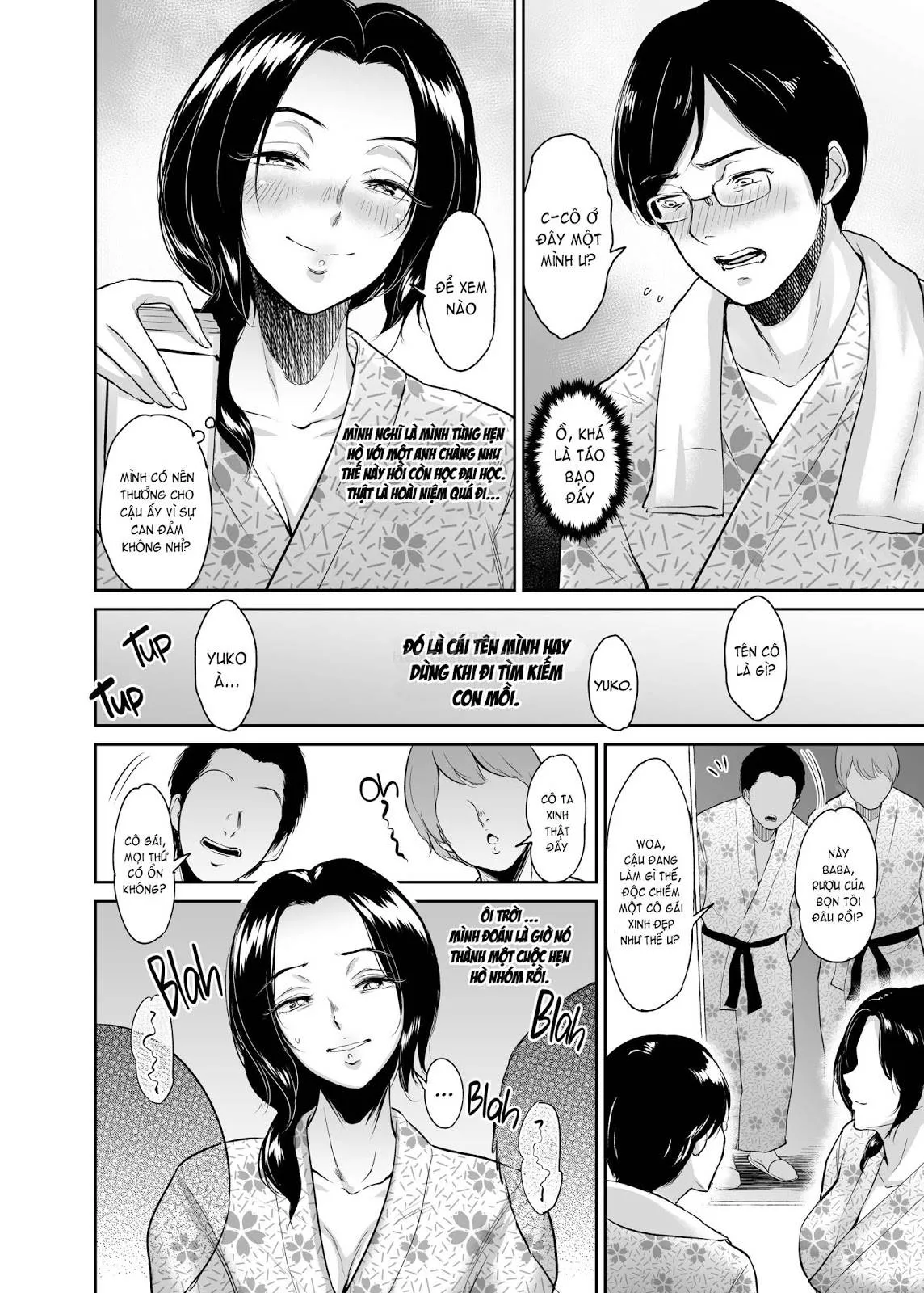 HentaiVN.net - Ảnh 6 - Hot Springs With Mrs. Yukie - Oneshot