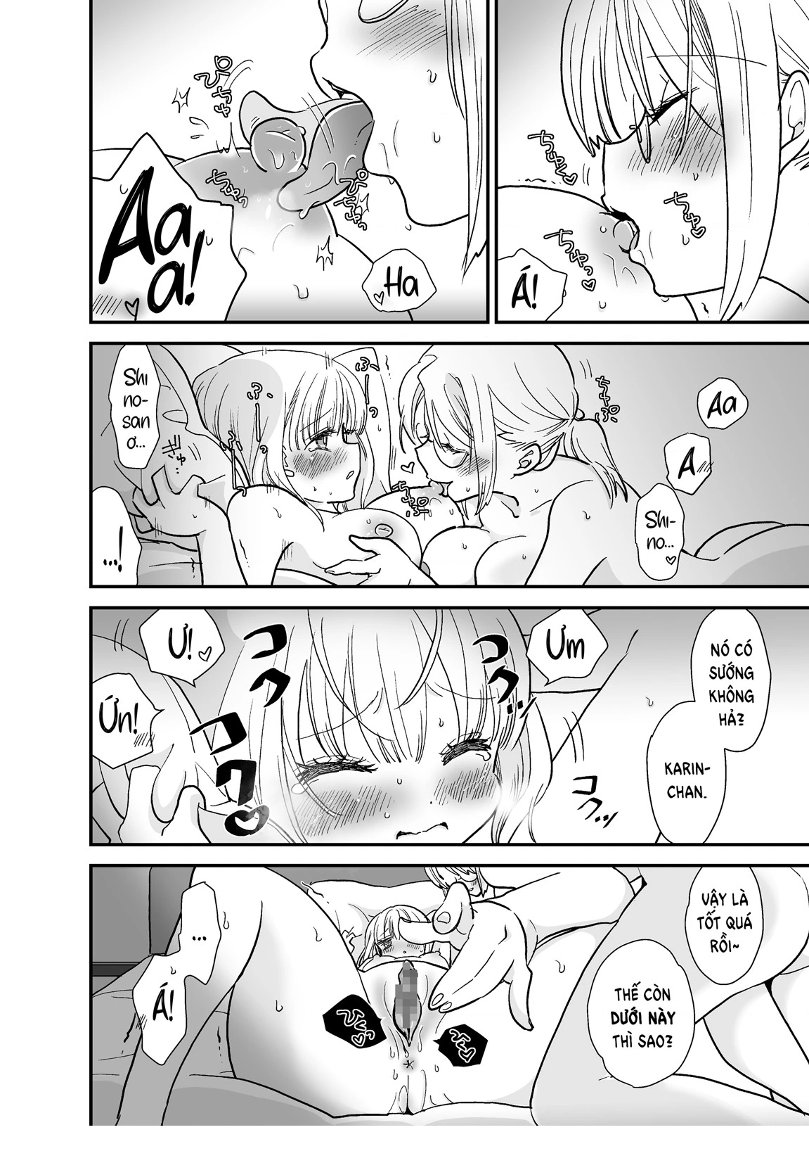 HentaiVN.net - Ảnh 16 - Karin-chan và Shinobu-san - Chap 1