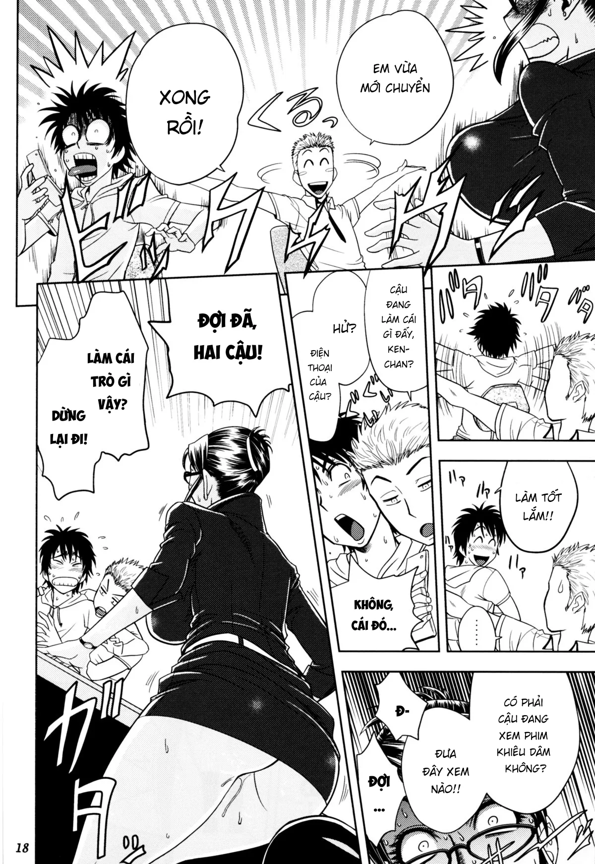 HentaiVN.net - Ảnh 20 - Keitai de Good Job! - Oneshot