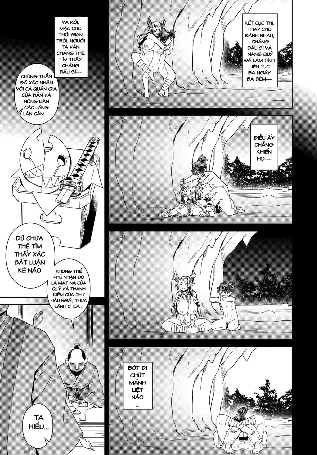 HentaiVN.net - Ảnh 24 - Người Đẹp Quỷ Yêu Dấu Của Tôi [Aien Kien | My Beloved Oni Beauty] - Oneshot