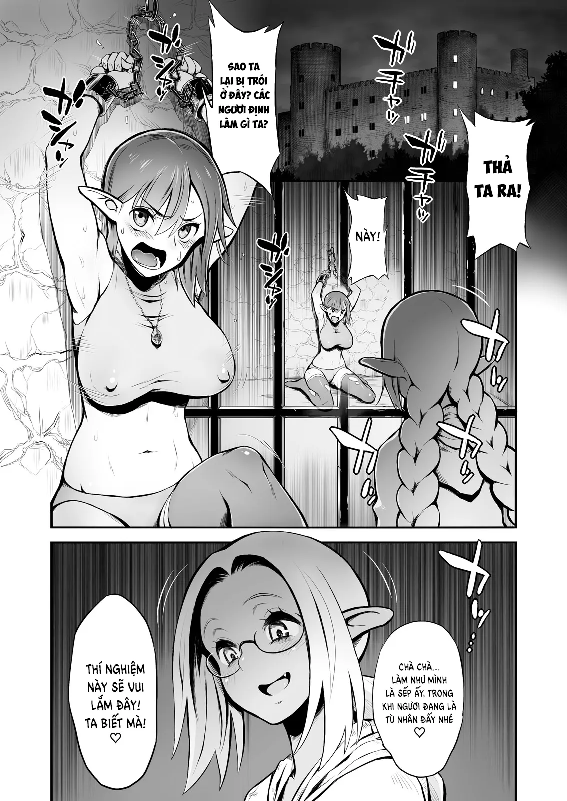 HentaiVN.net - Ảnh 5 - Futanari Chinpo ni Shokushu Sanran - Oneshot