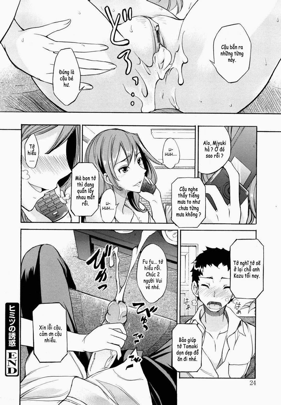 HentaiVN.net - Ảnh 18 - Secret Temptation [Himitsu No Yuuwaku] - Oneshot
